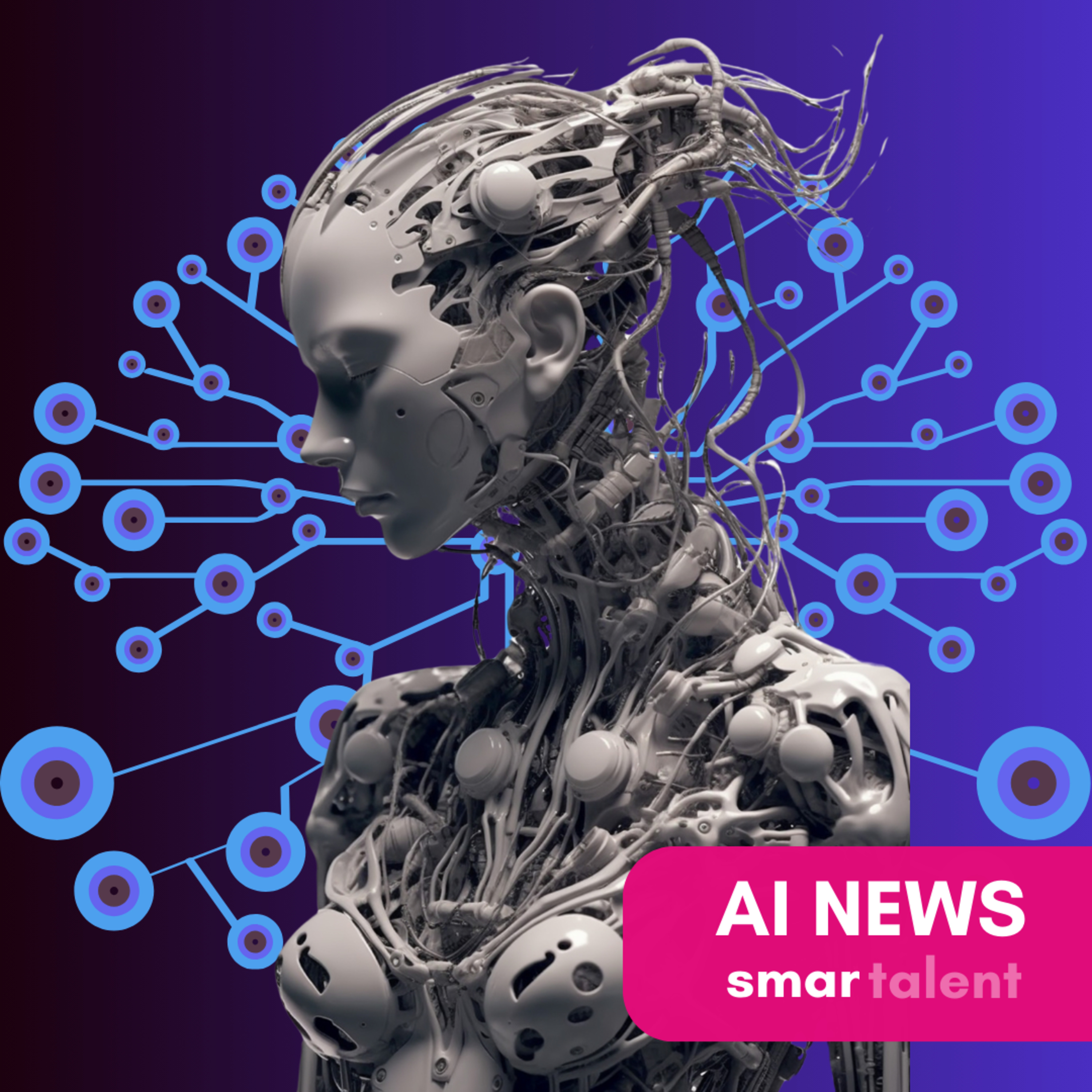 AI News.- Microsoft presenta VASA: AI para animar imágenes, DeepMind lanza Alphafold 3 para descubrir medicamentos en tiempo record, y Quadroin AUV: Robot acuático inspirado en pingüinos episode artwork