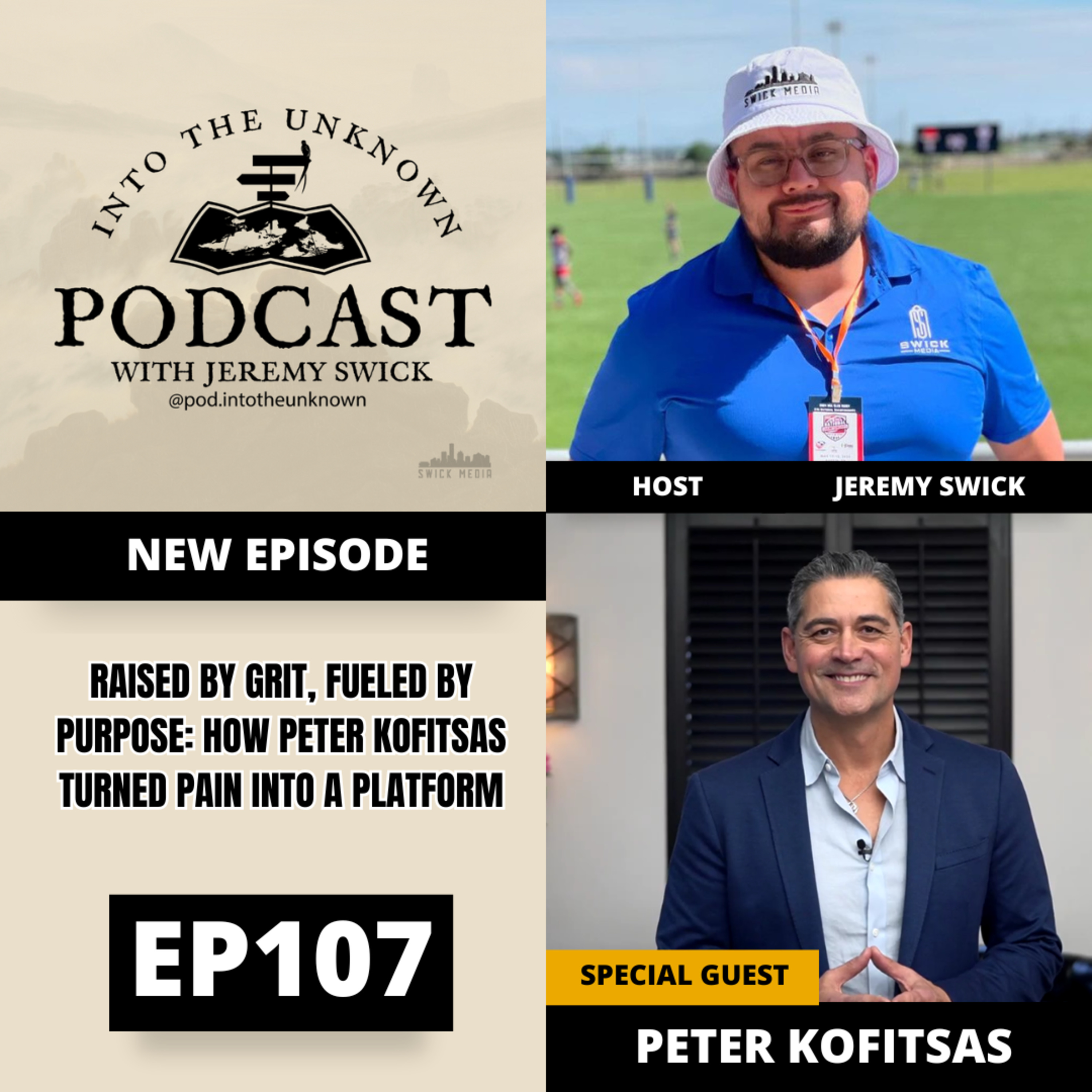 EP107: Raised By Grit, Fueled By Purpose: How Peter Kofitsas Turned Pain Into A Platform episode artwork