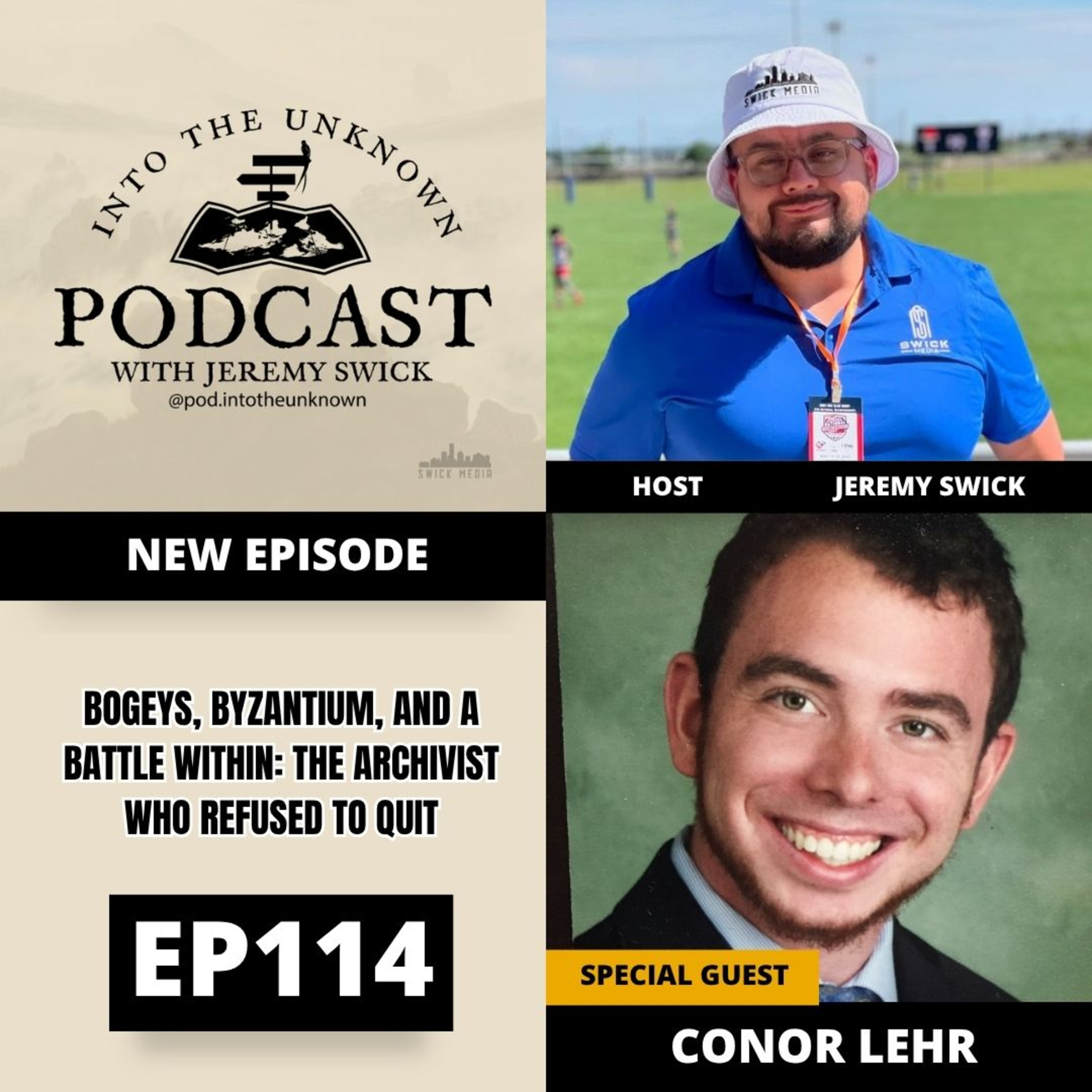EP114: Bogeys, Byzantium, And A Battle Within: The Archivist Who Refused To Quit with Conor Lehr episode artwork