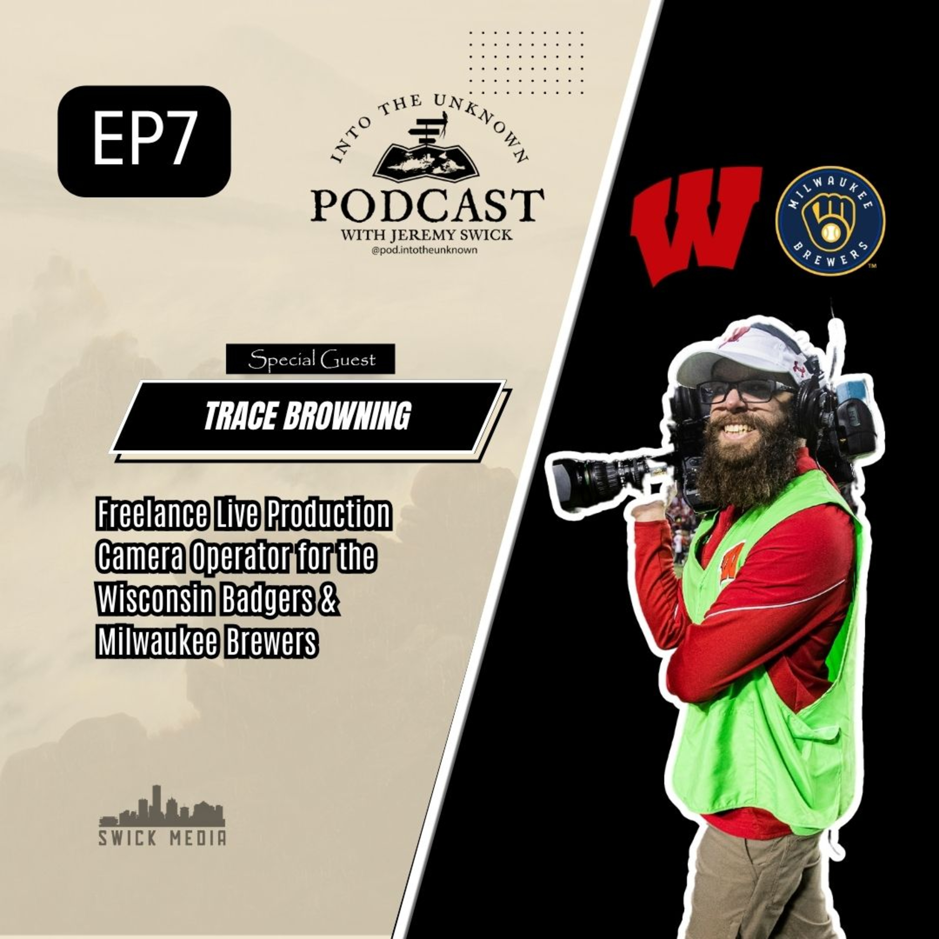 EP7: How to become a sports camera man? Trace Browning answers the question! episode artwork