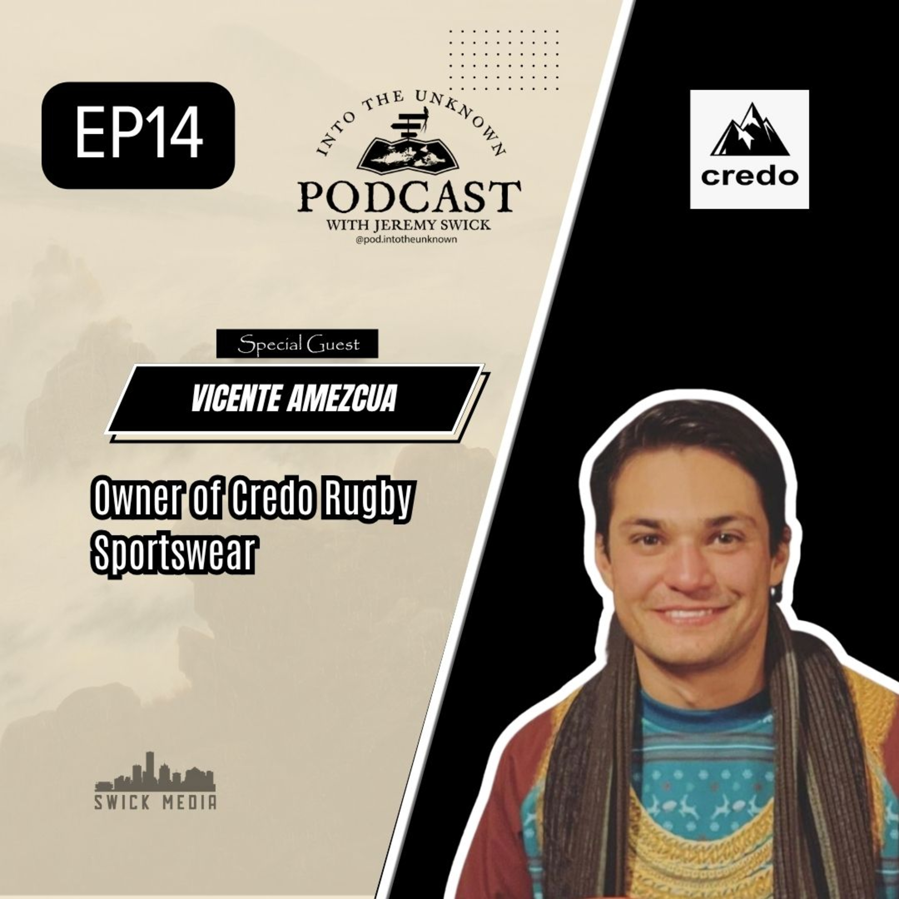 EP14: Where to buy rugby gear? Credo Rugby's Vicente Amezcua shares his story episode artwork