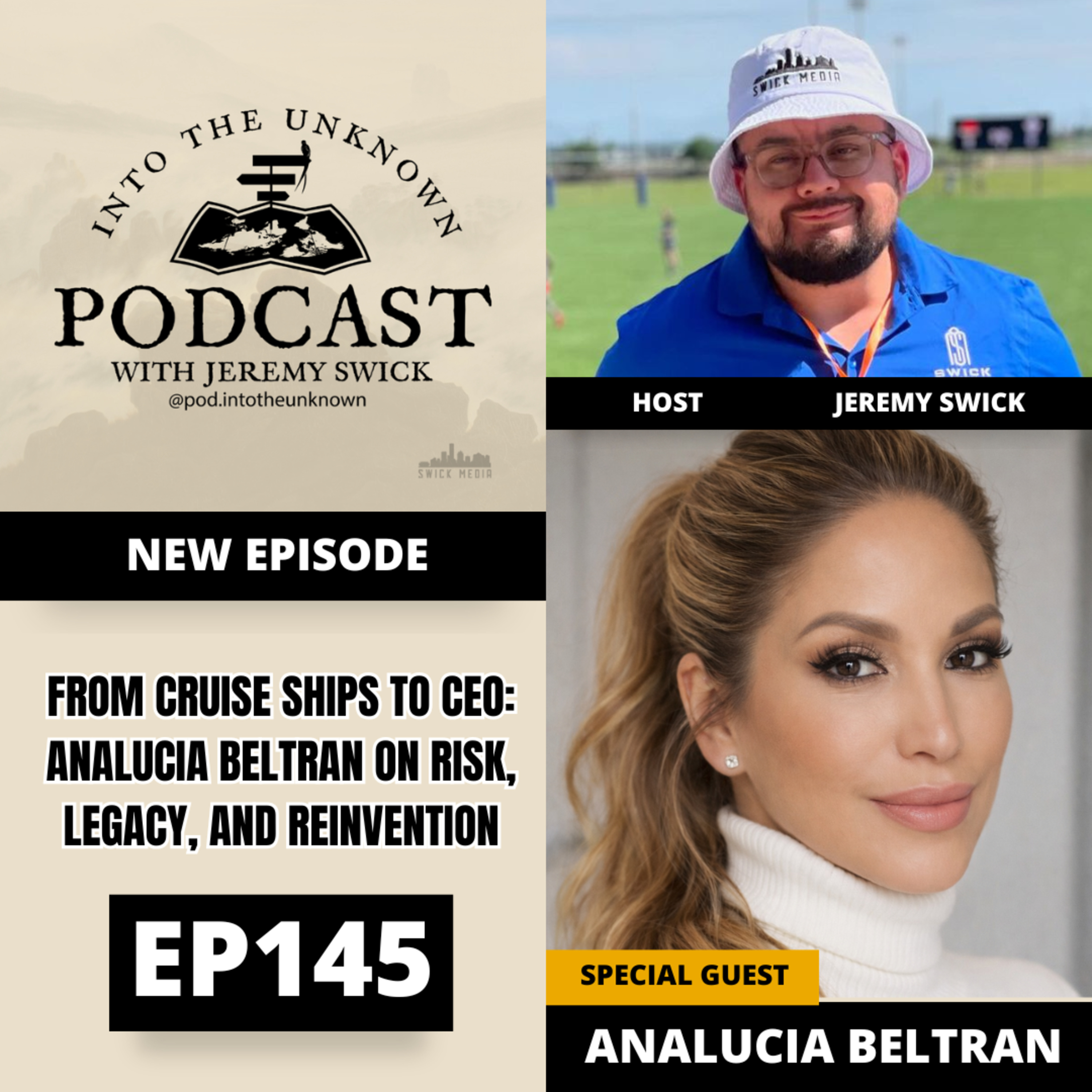 EP145: From Cruise Ships To CEO: Analucia Beltran On Risk, Legacy, and Reinvention episode artwork