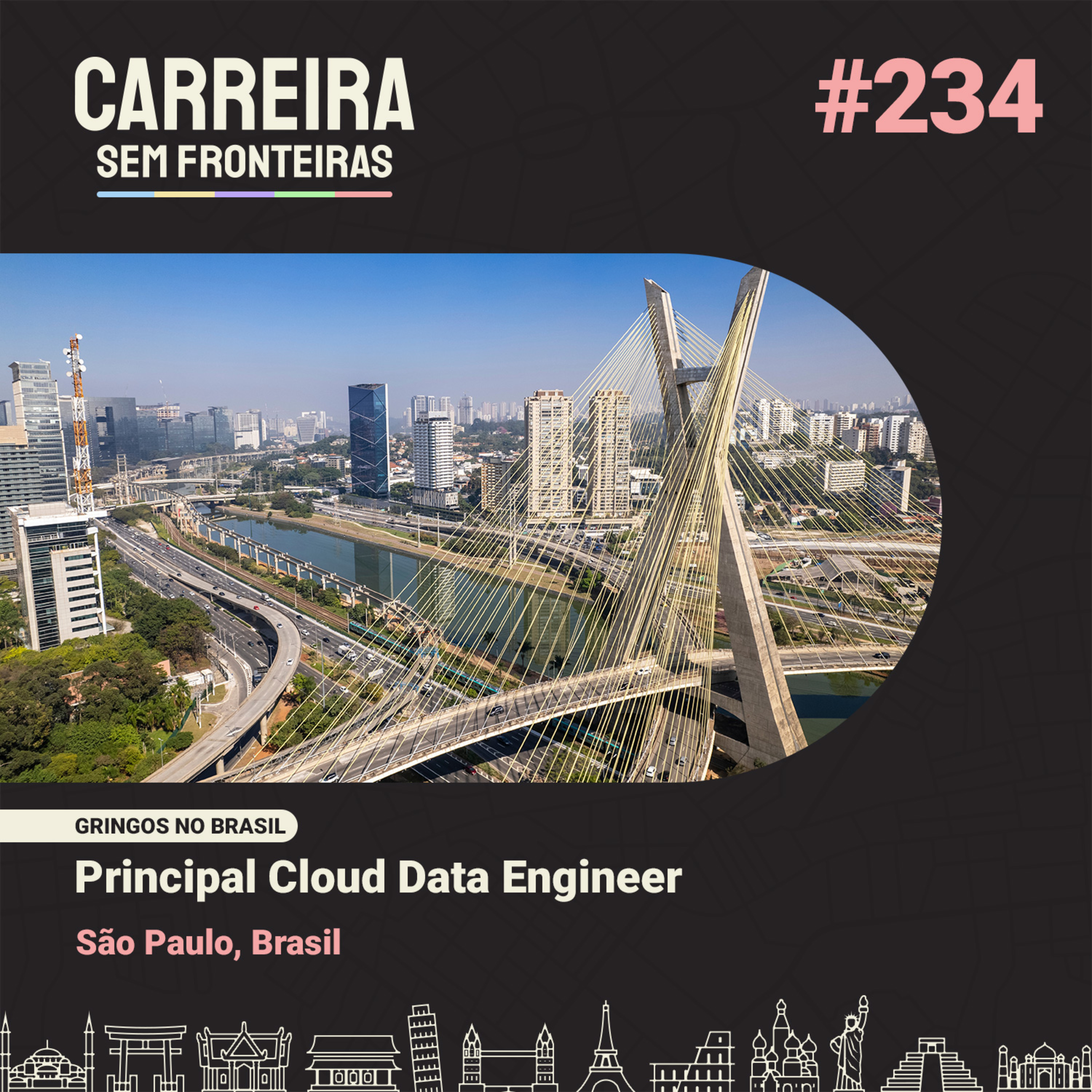 [Gringos no Brasil] Principal Cloud Data Engineer em São Paulo, Brasil - Carreira Sem Fronteiras #234