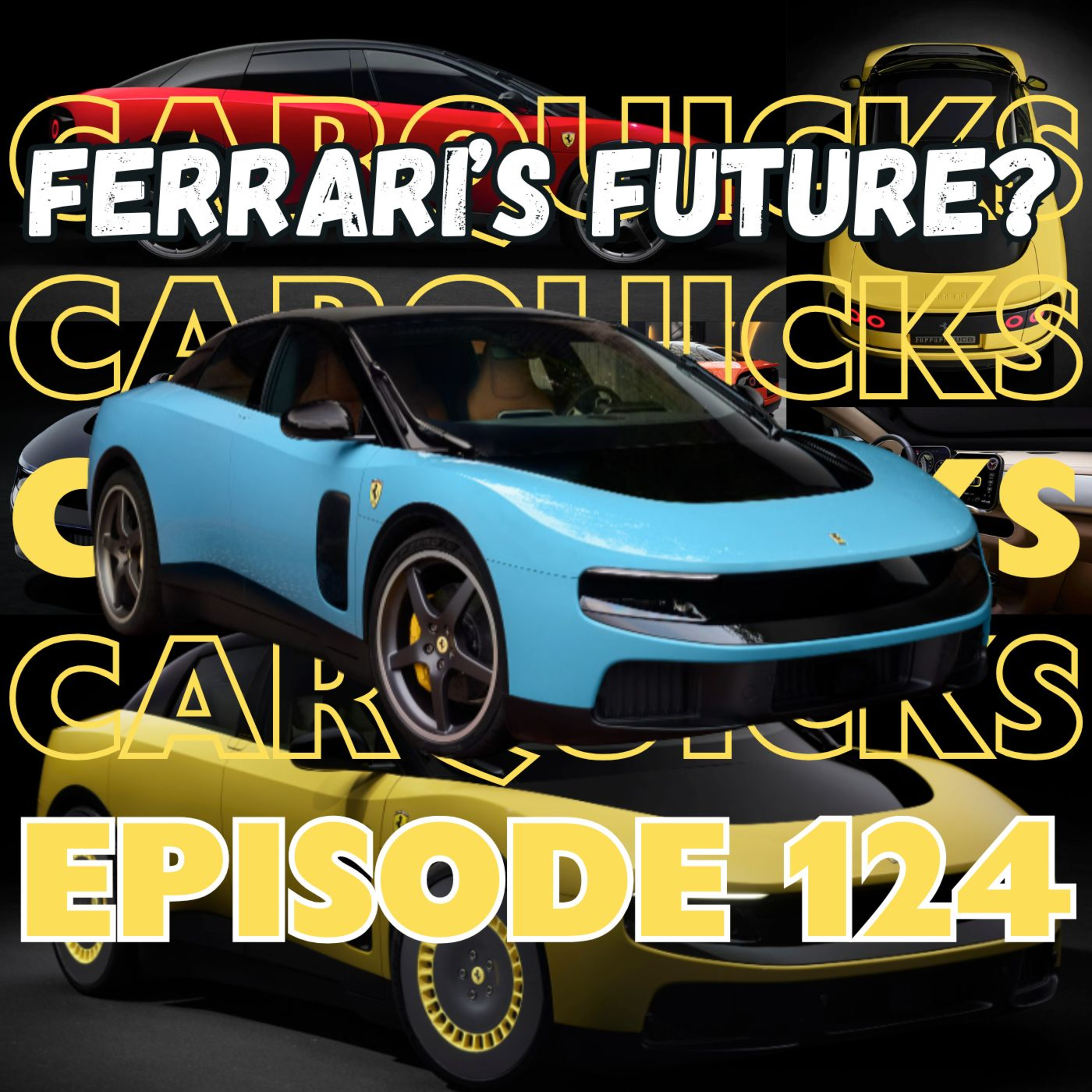 Is the Ferrari Luce Still a Ferrari? | Ferrari's First EV | CarQuicks Automotive Podcast Ep. 124 episode artwork