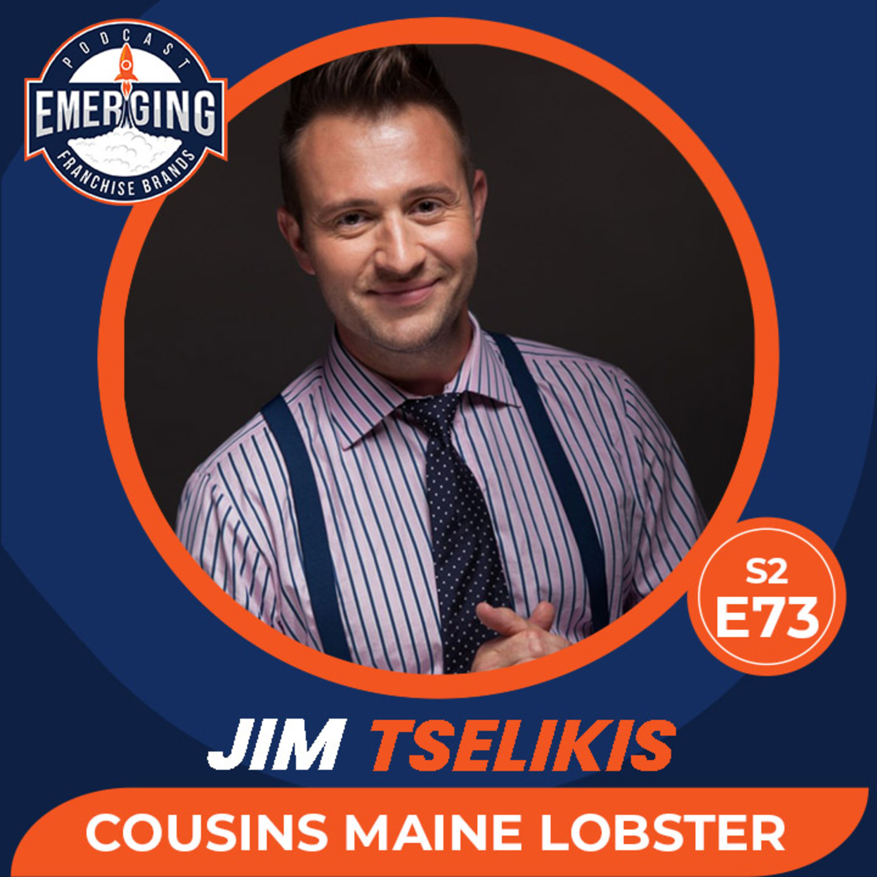 Cousins Maine Lobster: From Shark Tank to Franchising with Jim Tselikis | S2E72 episode artwork