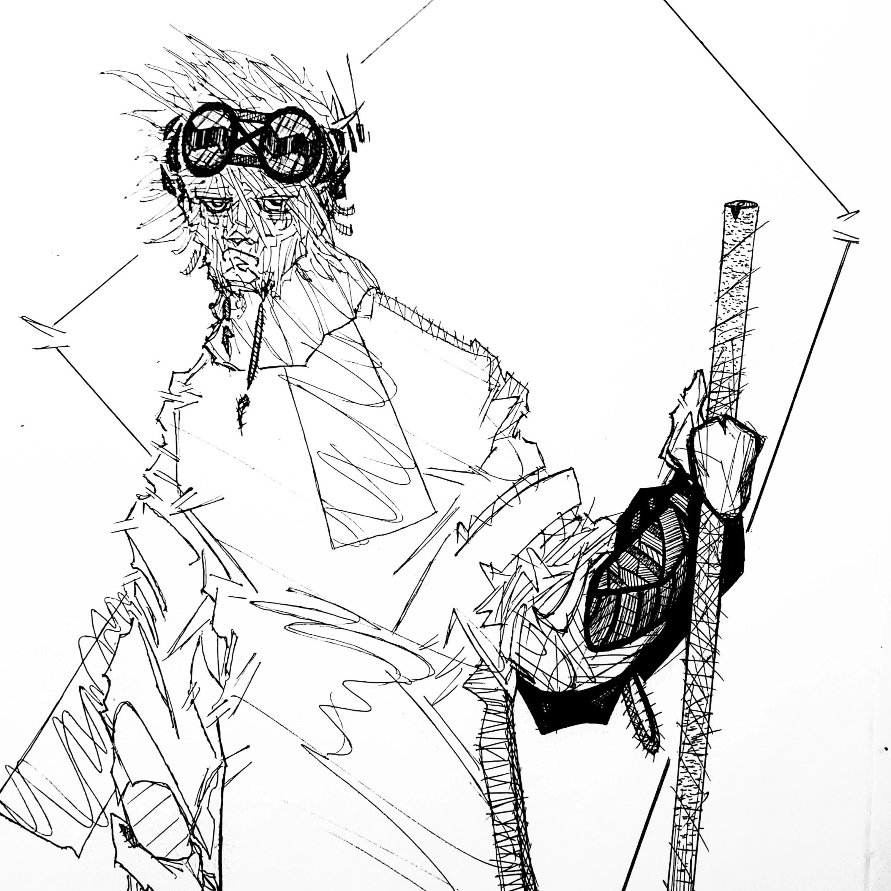 #55 - AD No. 20: BC Foster (painting, drawing) episode artwork
