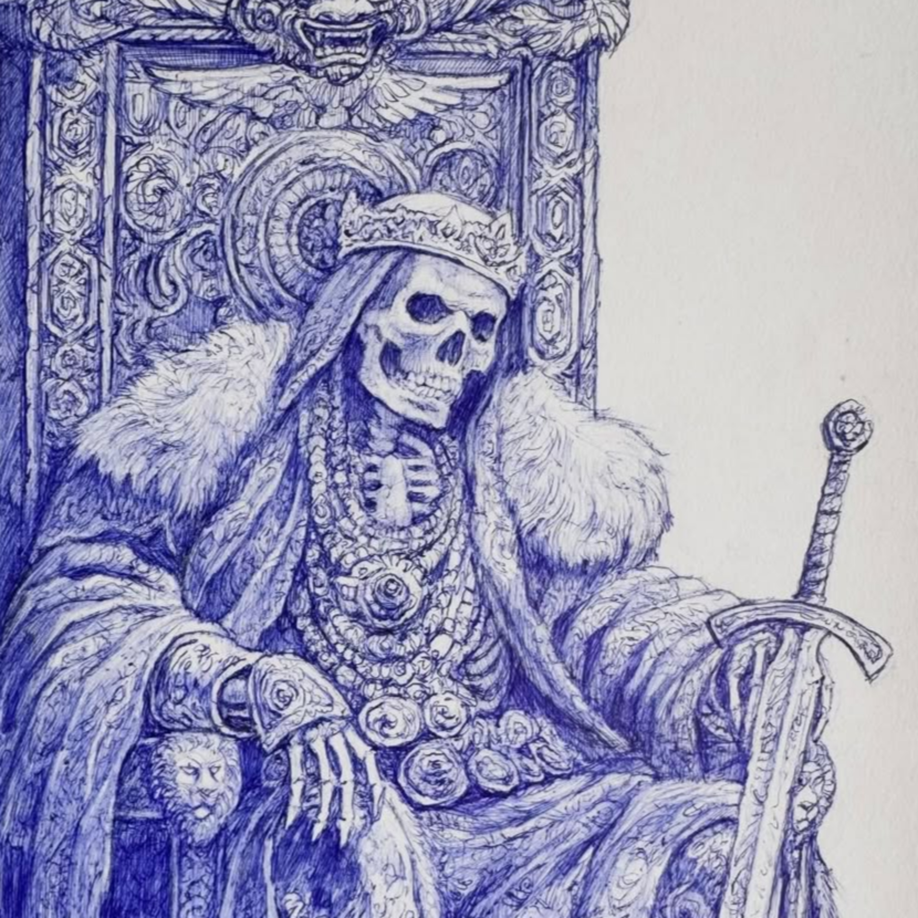 #120 - AD No. 40 - Conrad Kelly (paintings, drawings, music) "TRAIL OF DEAD" episode artwork