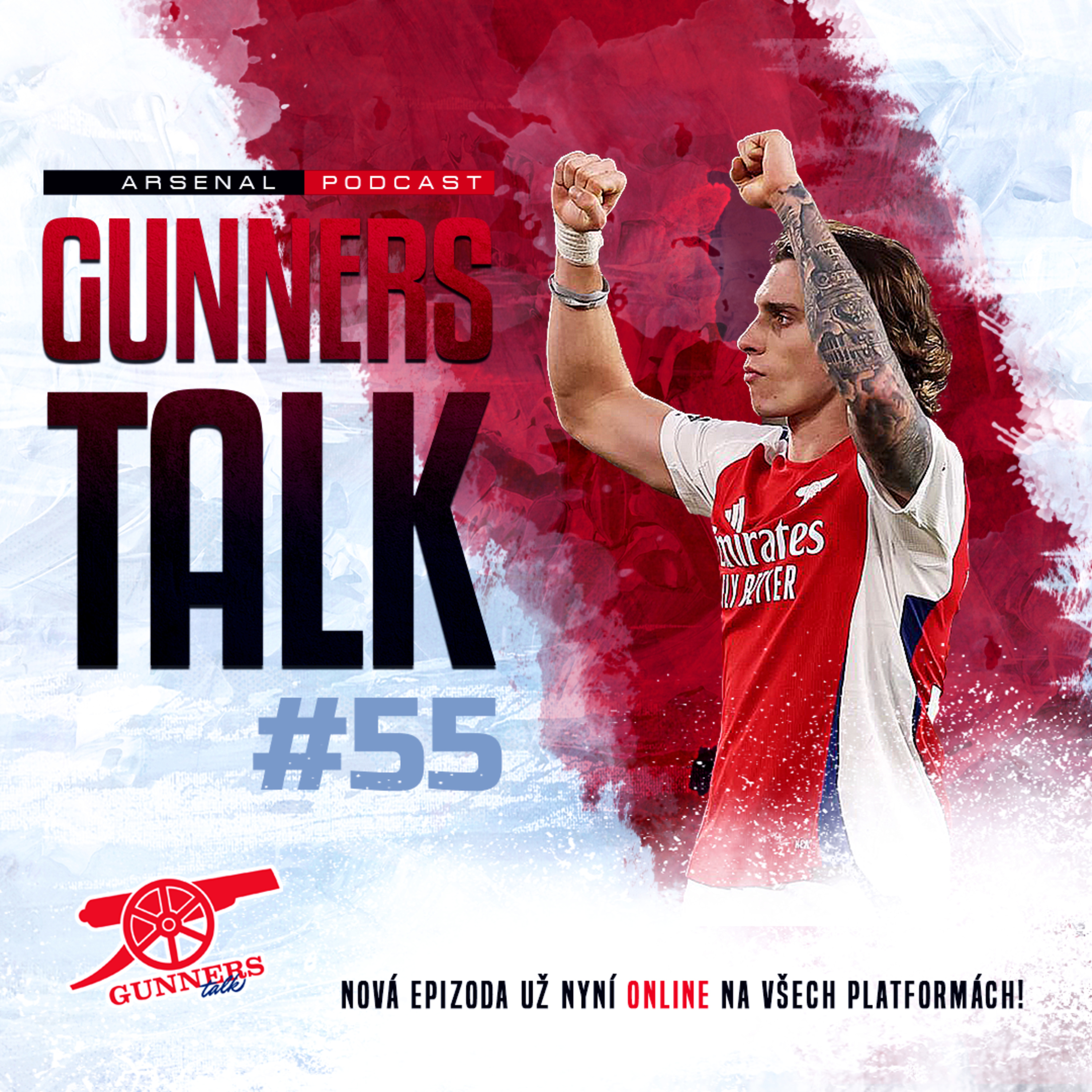 Gunners Talk #55 | Rozbory zápasů s Dynamem Záhřeb & Wolves, Calafiori střelec důležitých branek, Petice proti Oliverovi, Posily v nedohlednu, Márův rage & Havertzův progres