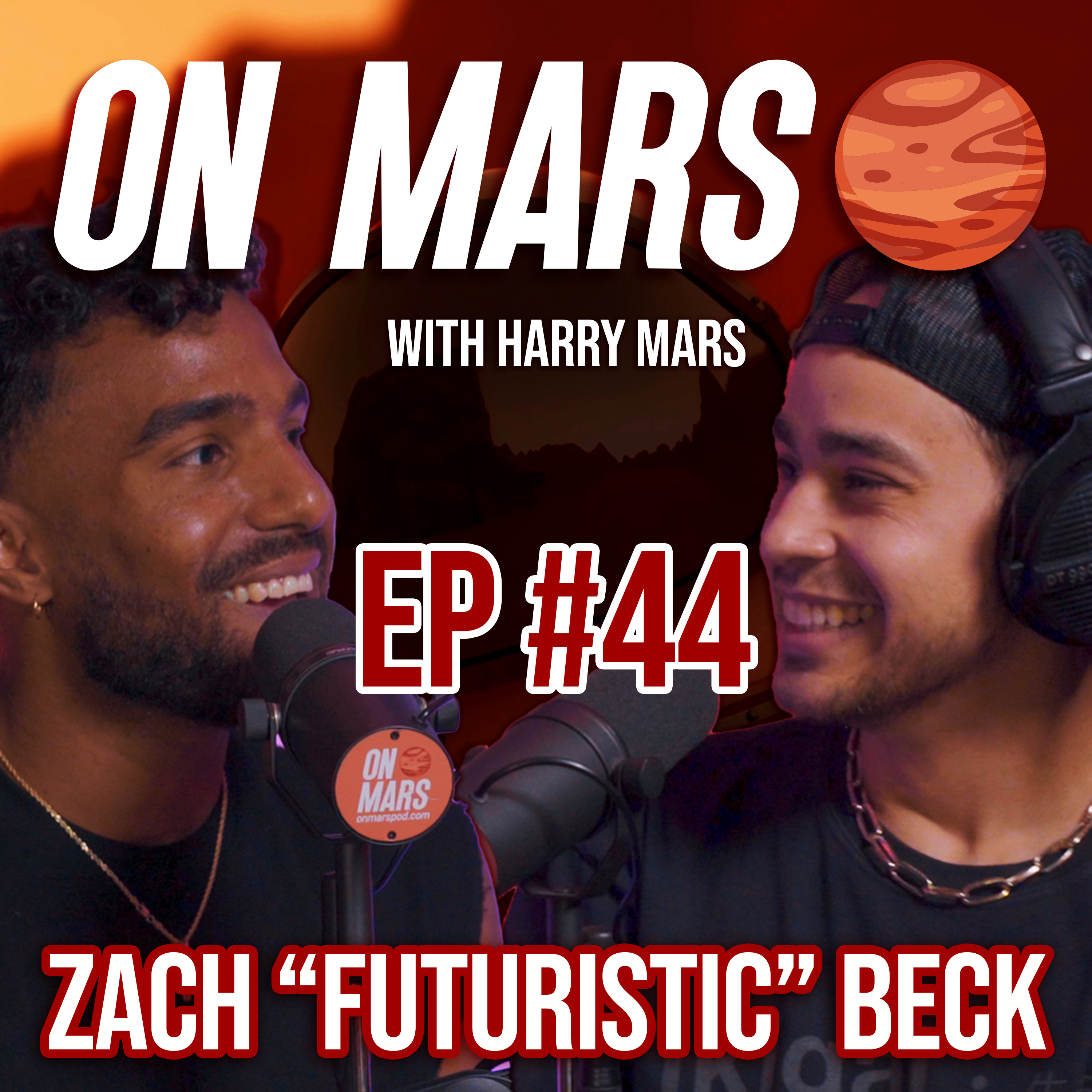 Futuristic | On Mars Pod EP 44 | Ikigai Album, Nerd Raps in Compton & Genuine Connections