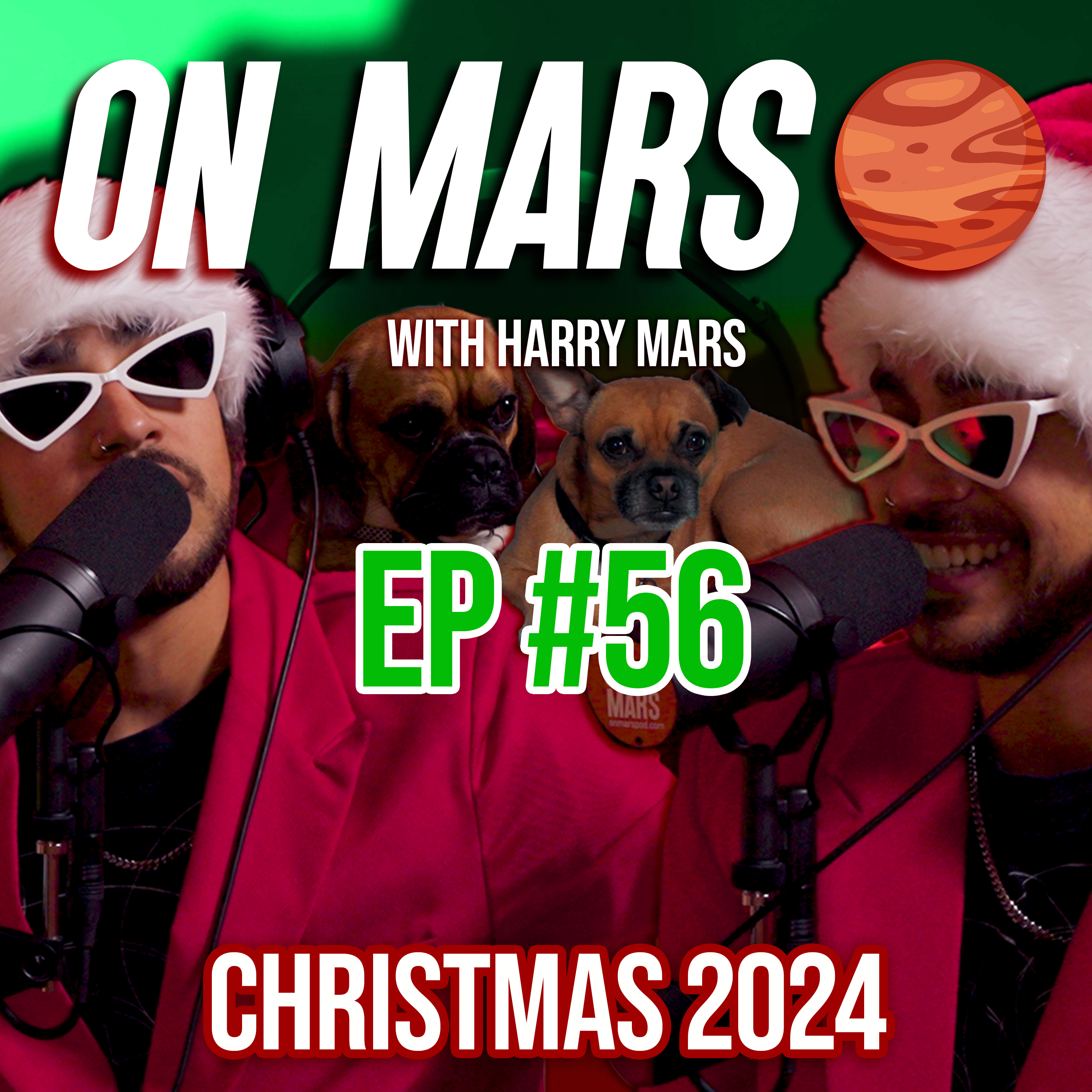 Christmas 2024 | On Mars Pod EP 56 | Theo, Leo & Holiday Cheer