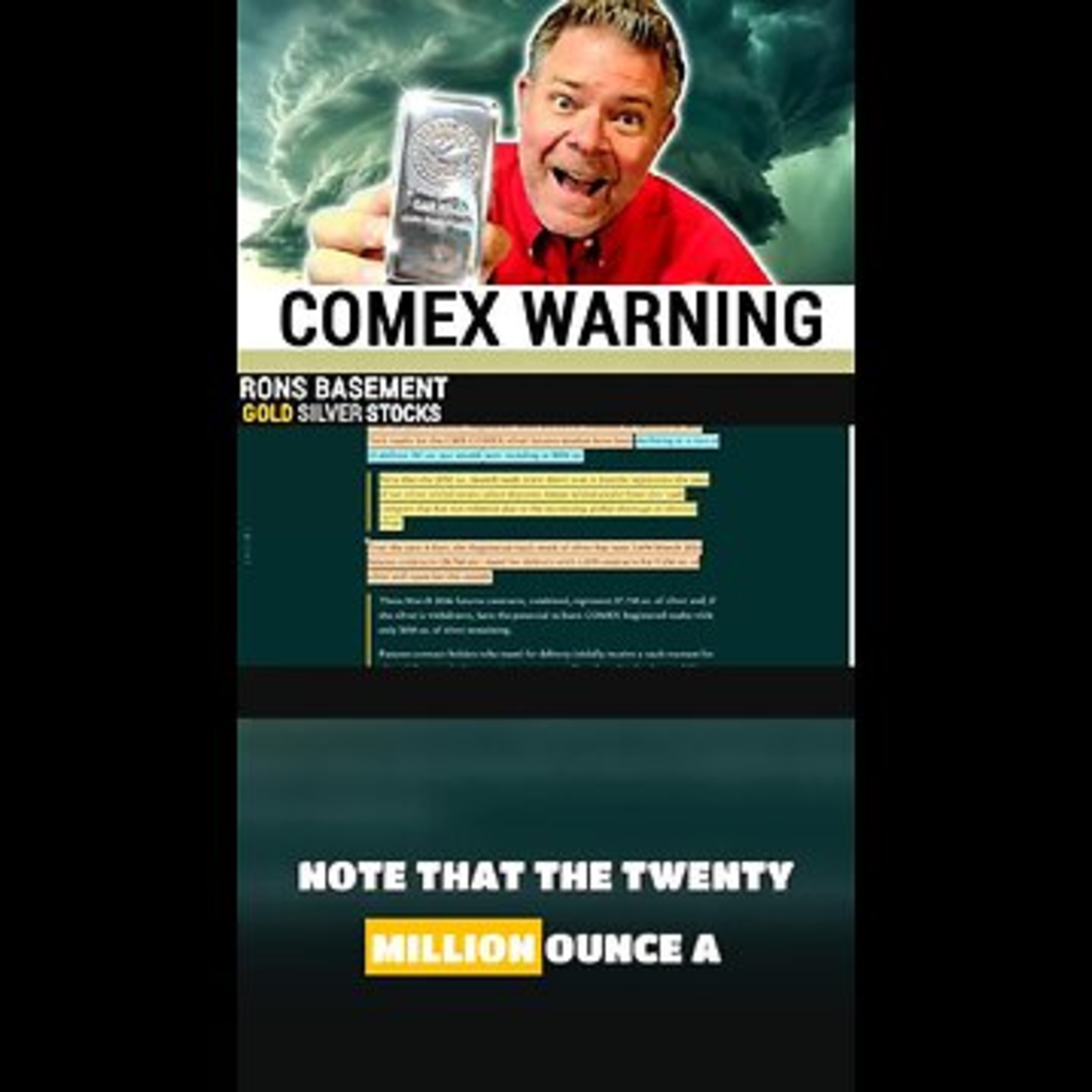 Silver Shock: COMEX Inventories Hit Critical Lows 📉 #shorts