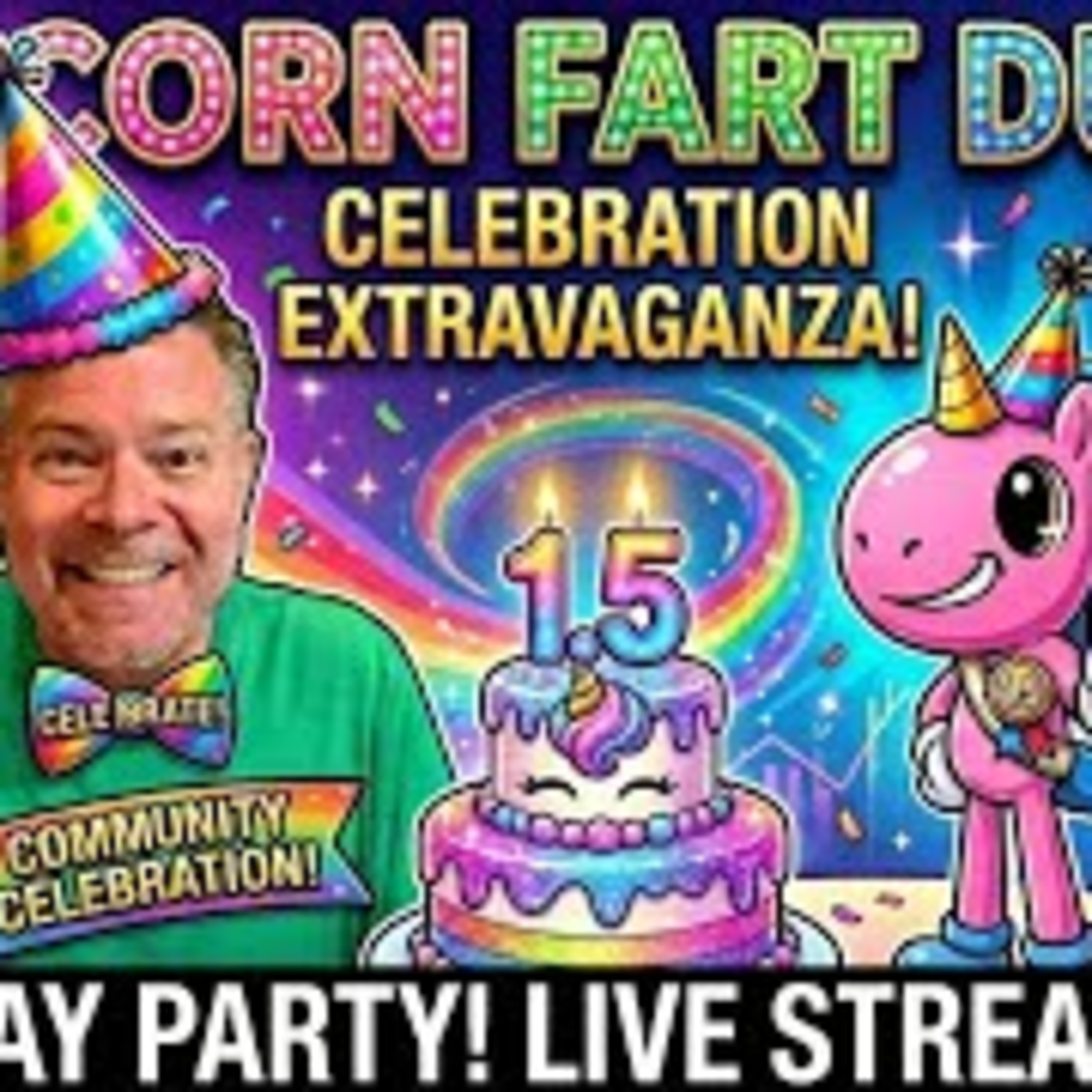 UNICORN FART DUST: The 1.5 Year Birthday Bash is LIVE! 🎂🚀