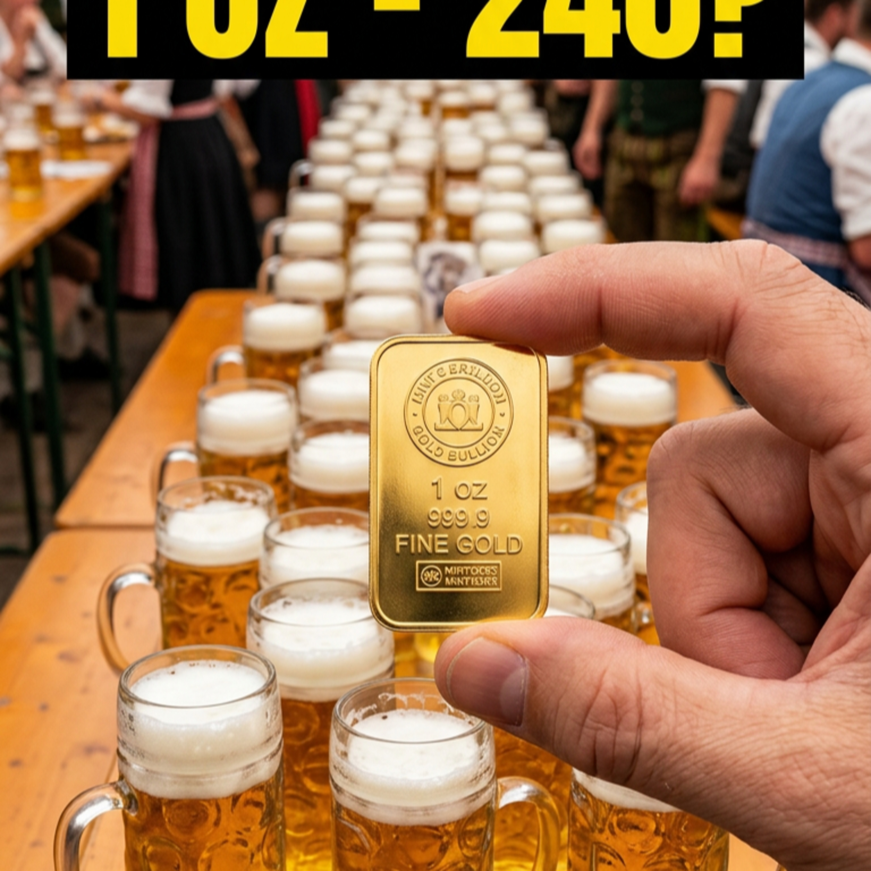 What 1 Ounce of Gold Buys at Oktoberfest 🪙🍺 episode artwork