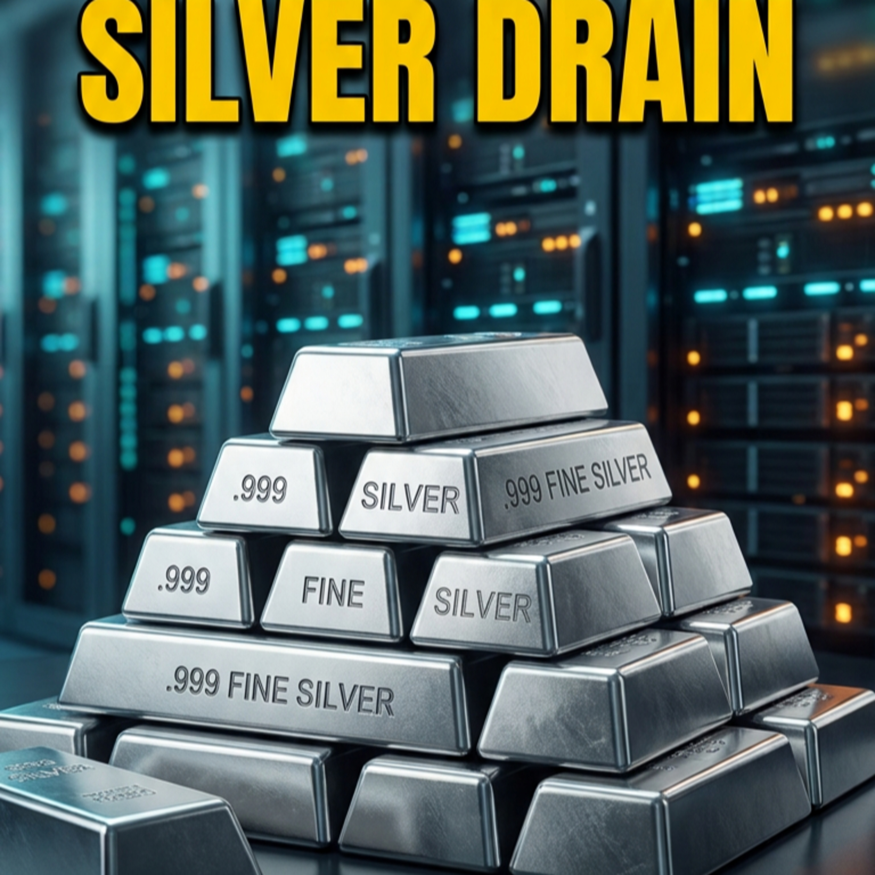 Data Centers Are DRAINING the Silver Supply! 📉🔋 episode artwork