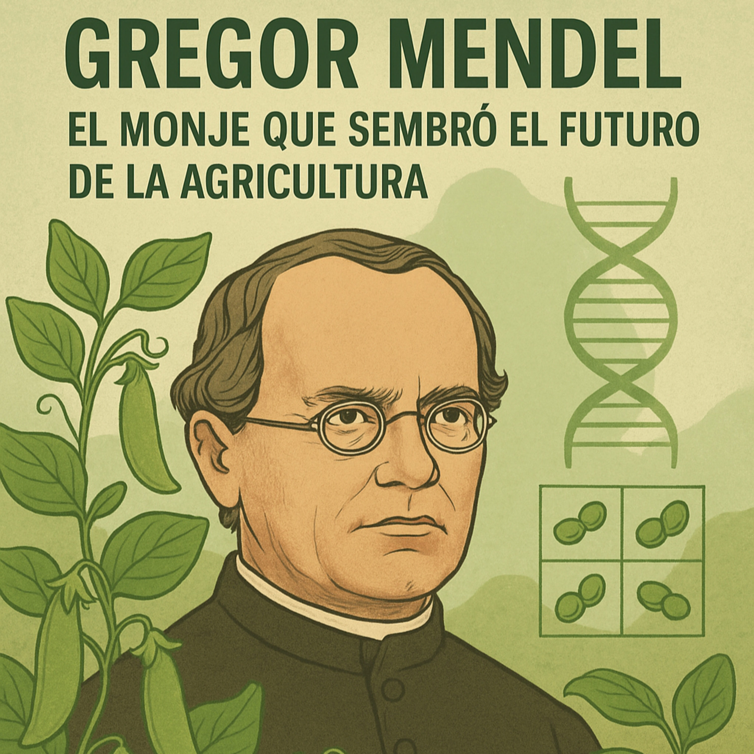 Gregor Mendel, el monje que plantó la genética y revolucionó la agricultura
