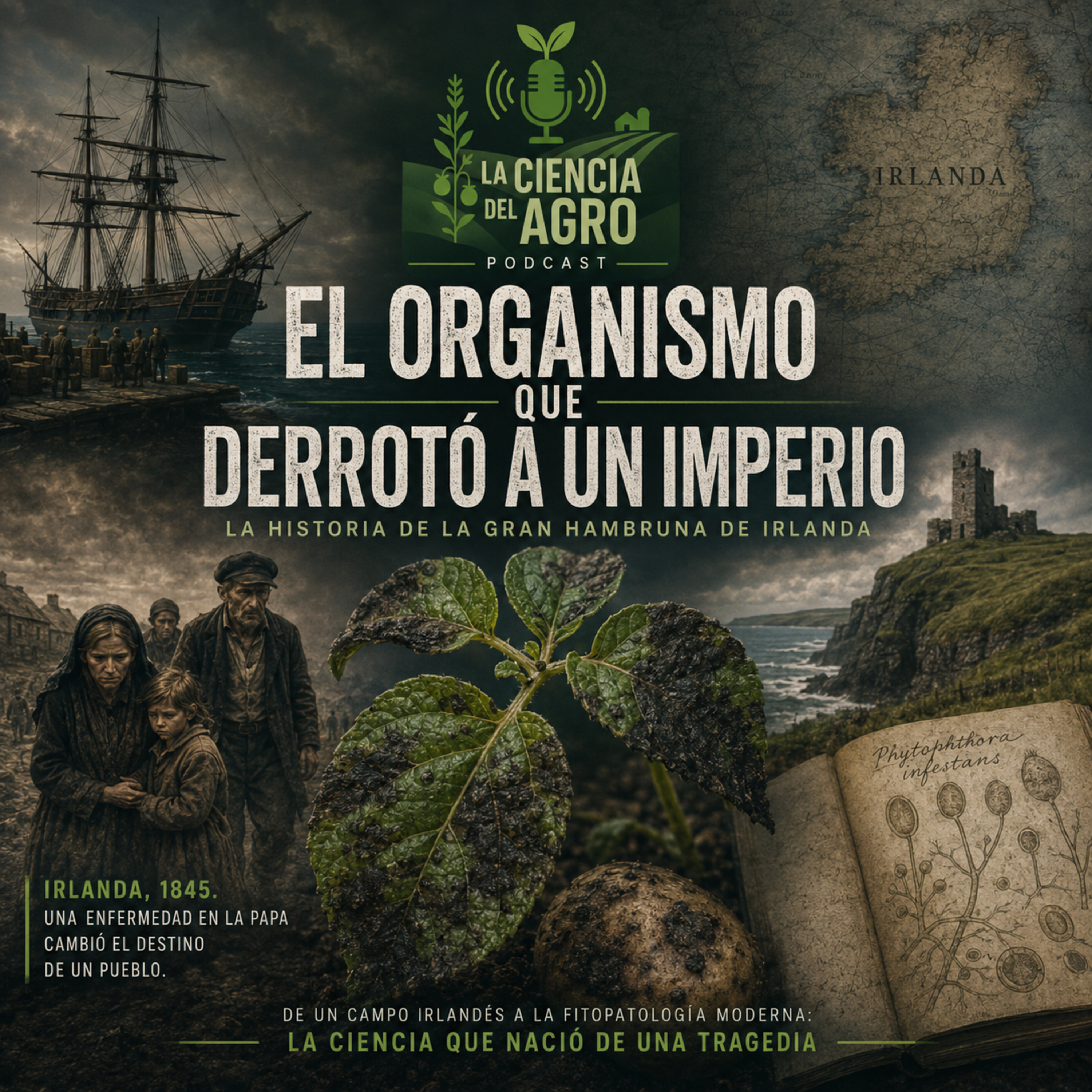El organismo que derrotó a un imperio: Phytophthora infestans episode artwork