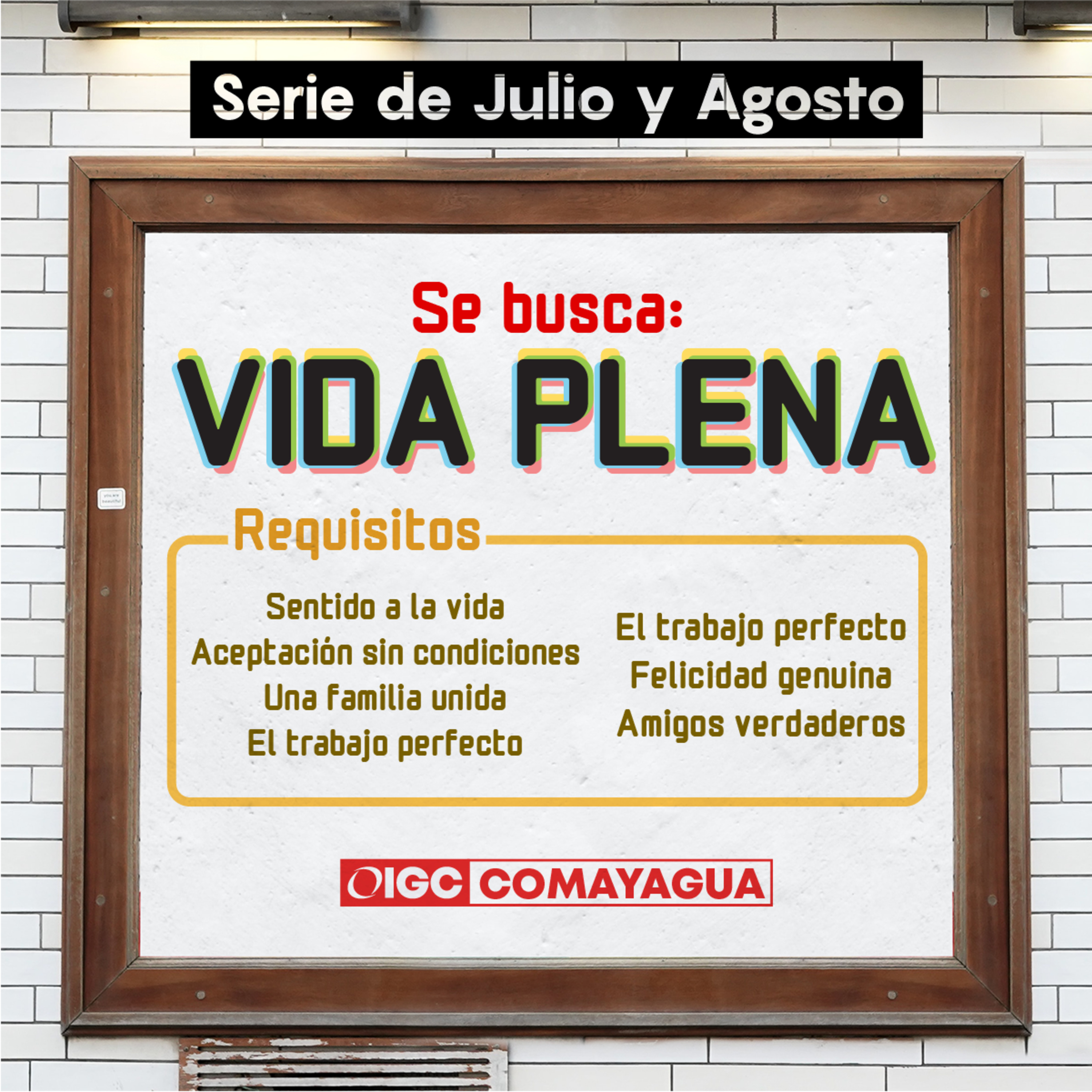Portada de Gran Comisión Comayagua