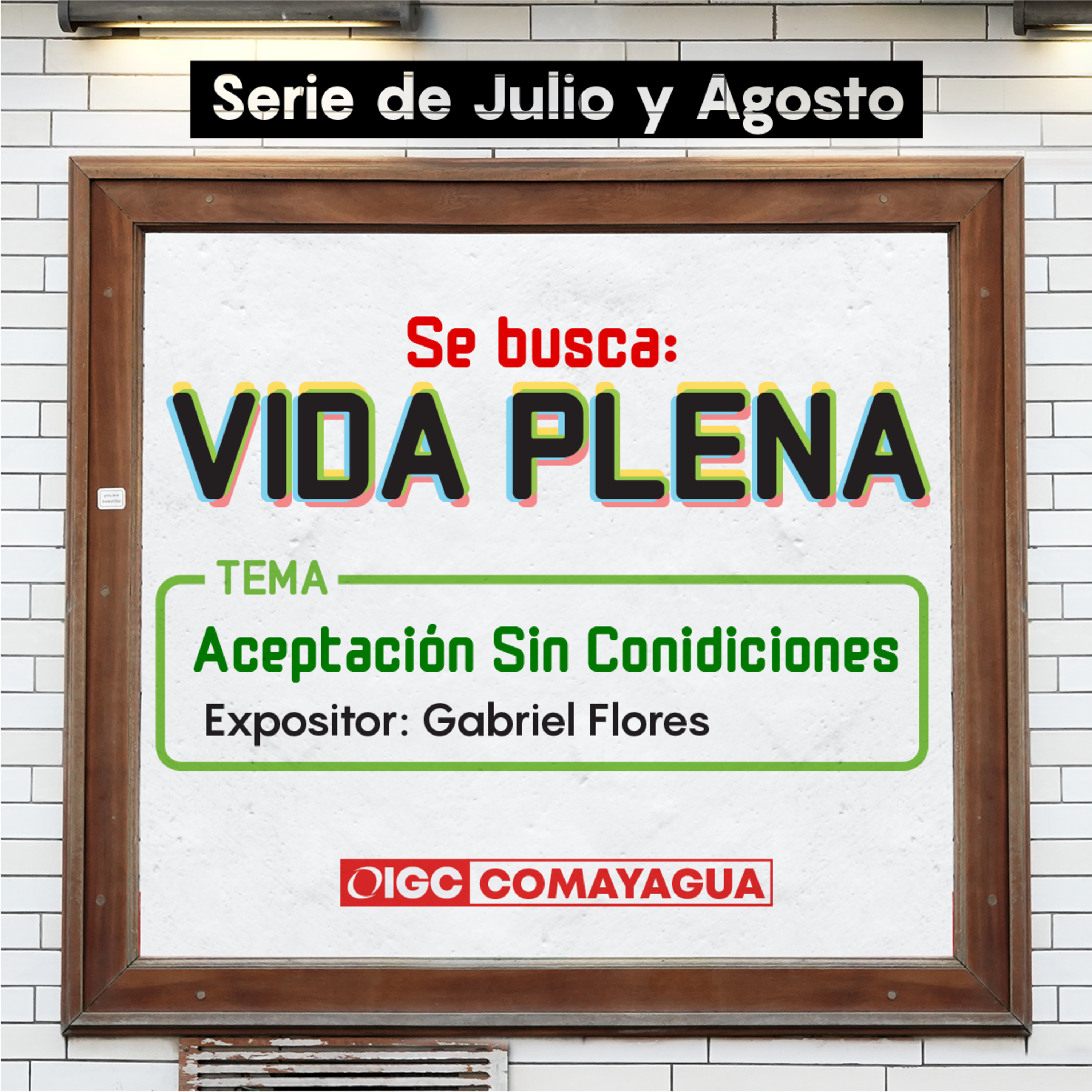 Portada de Gran Comisión Comayagua