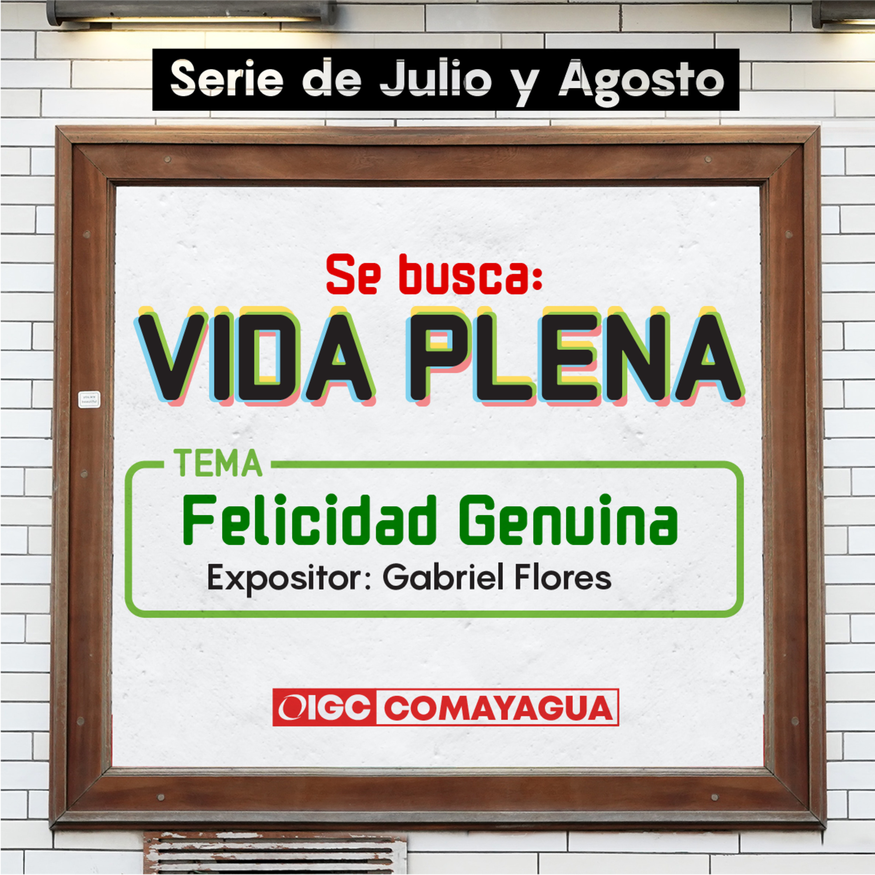Portada de Gran Comisión Comayagua