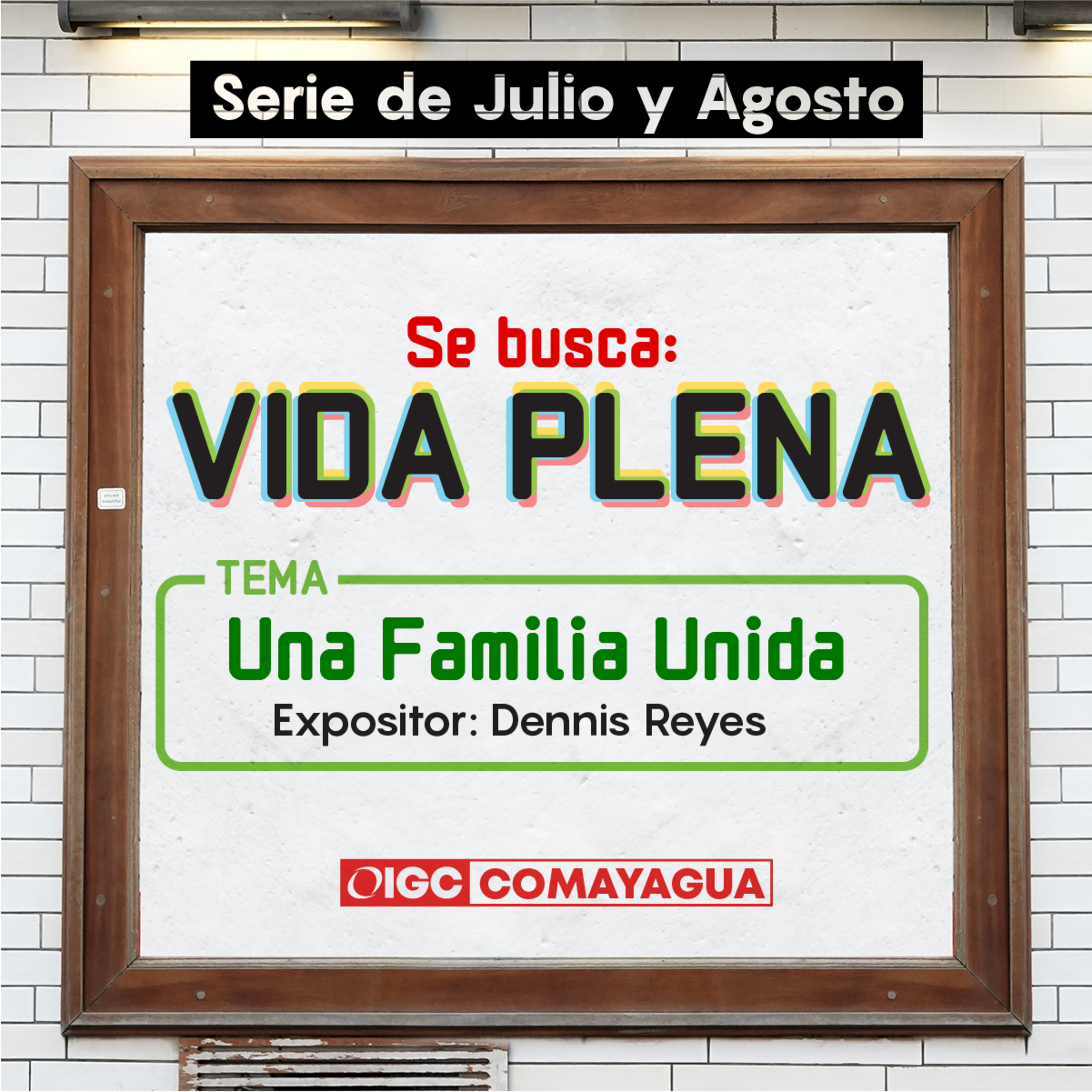 Portada de Gran Comisión Comayagua
