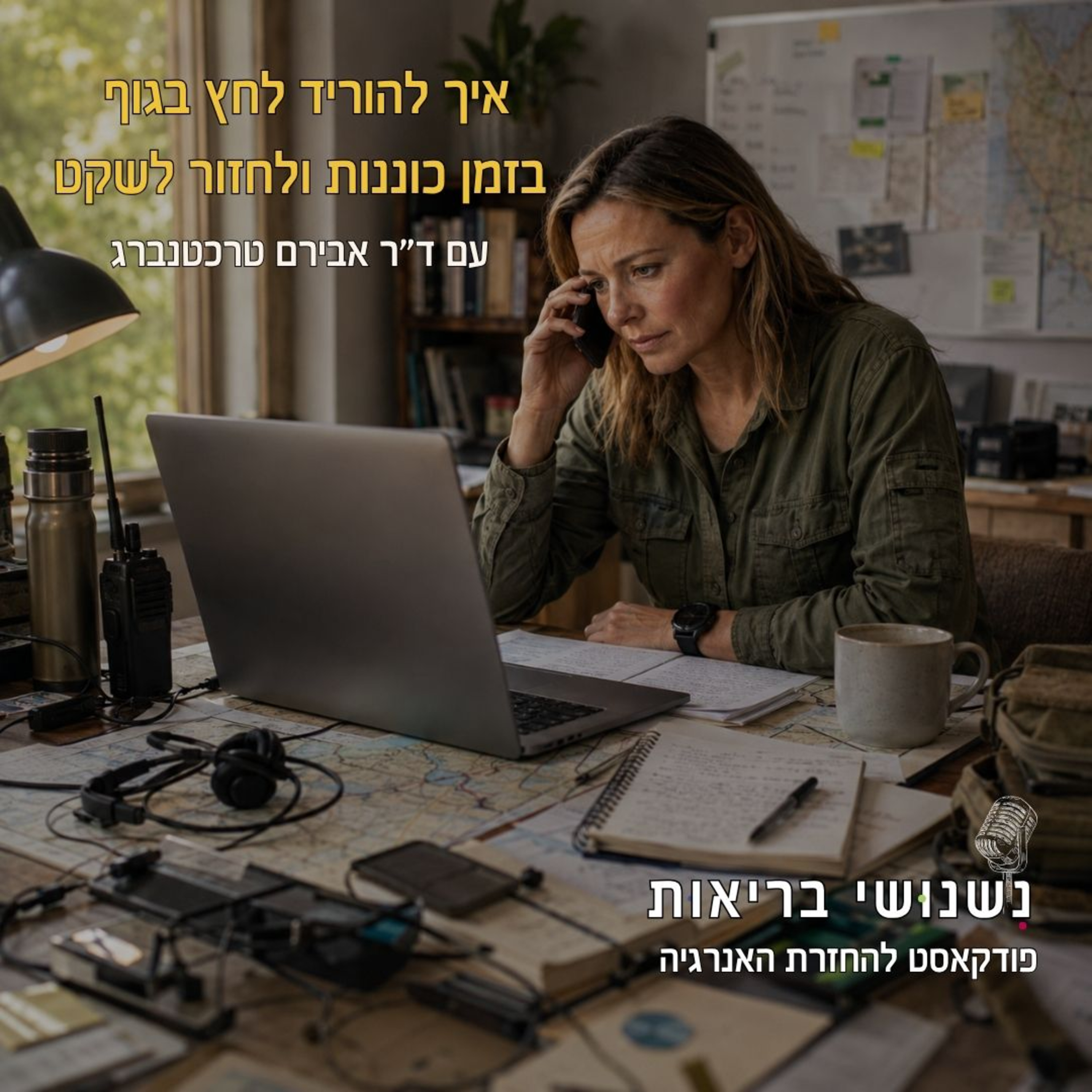 פרק 141 - איך להוריד לחץ בגוף בזמן כוננות ולחזור לשקט episode artwork