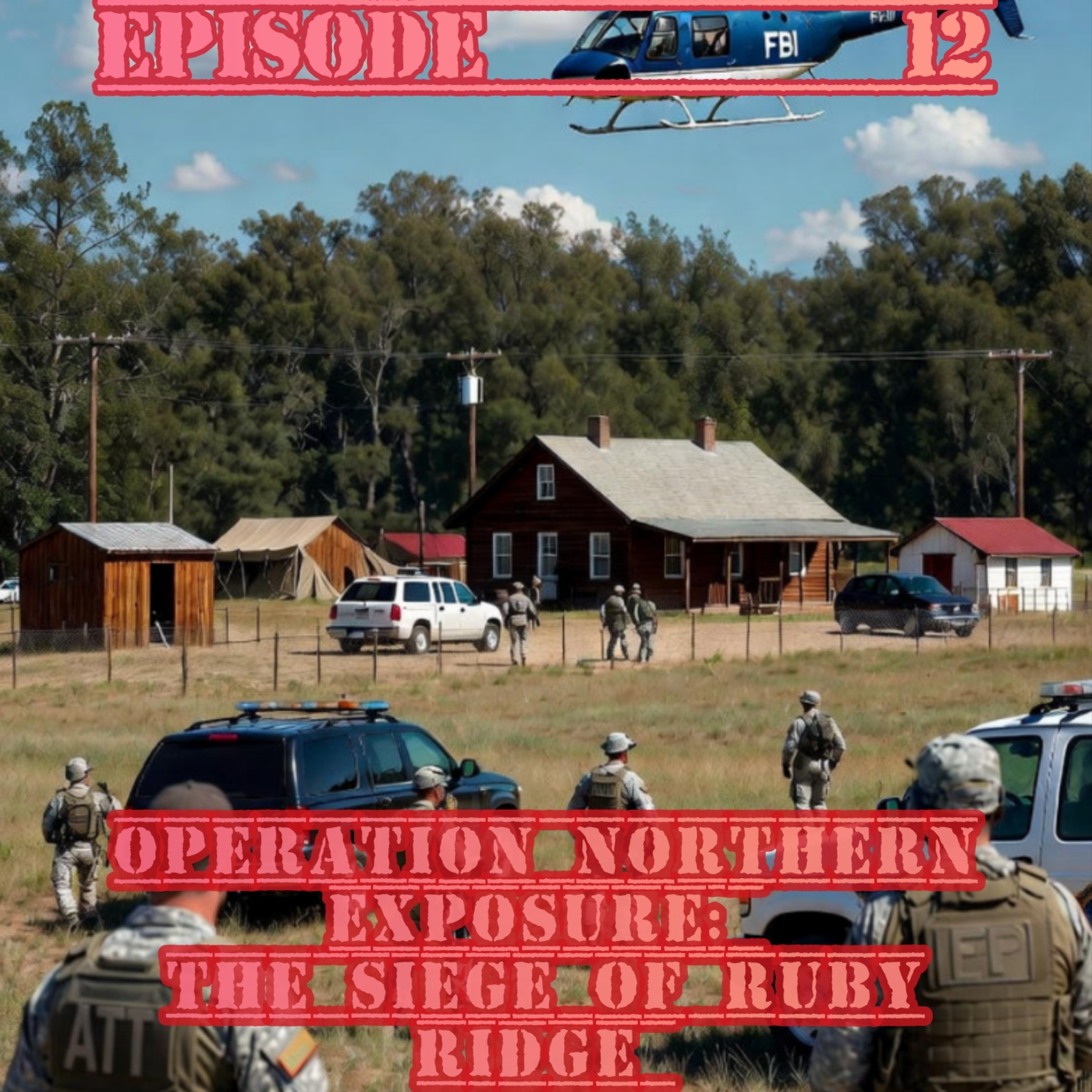 S3 Episode 12- Operation Northern Exposure: The Siege of Ruby Ridge  episode artwork