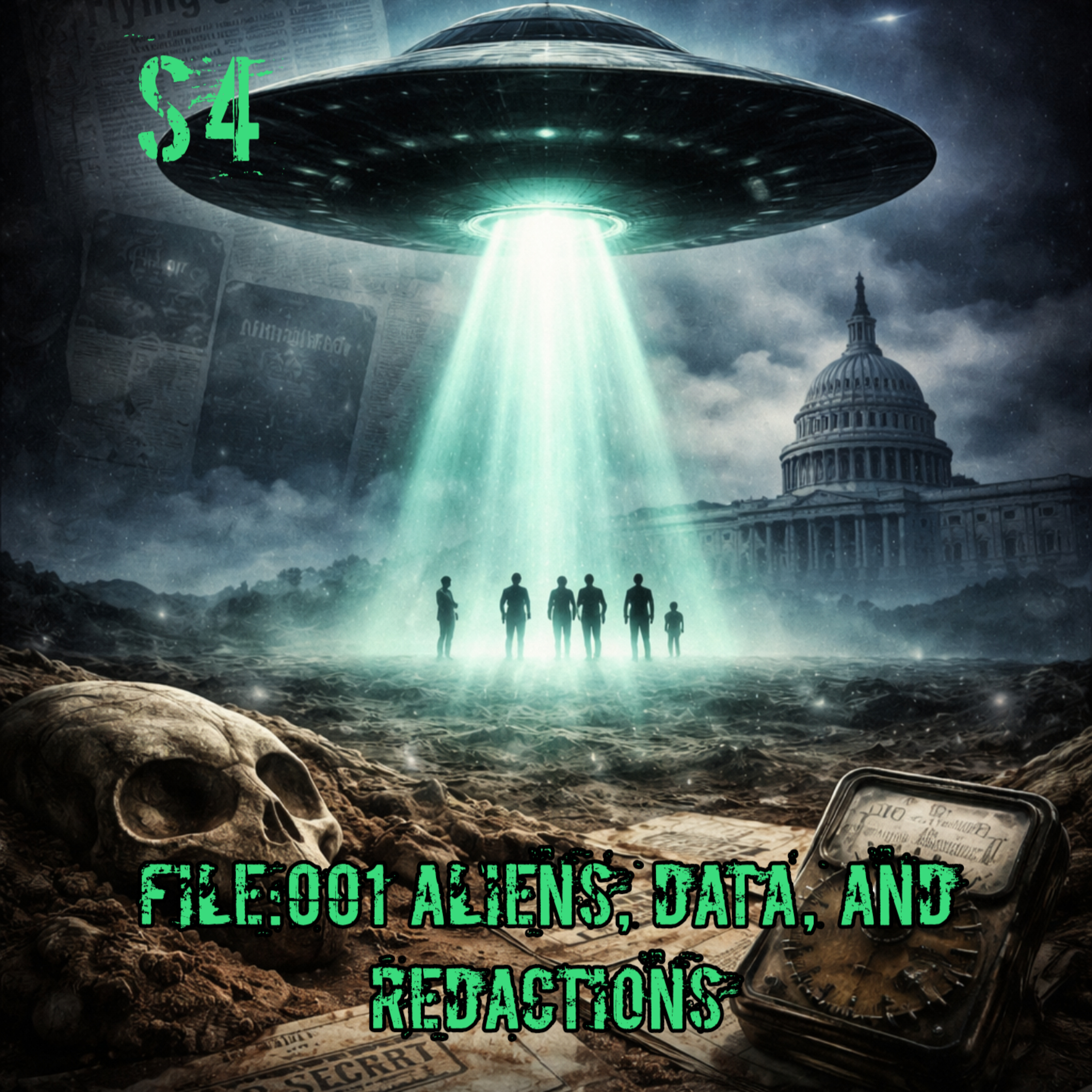 S4 File:001 Aliens- Bodies, Data, and Redactions  episode artwork