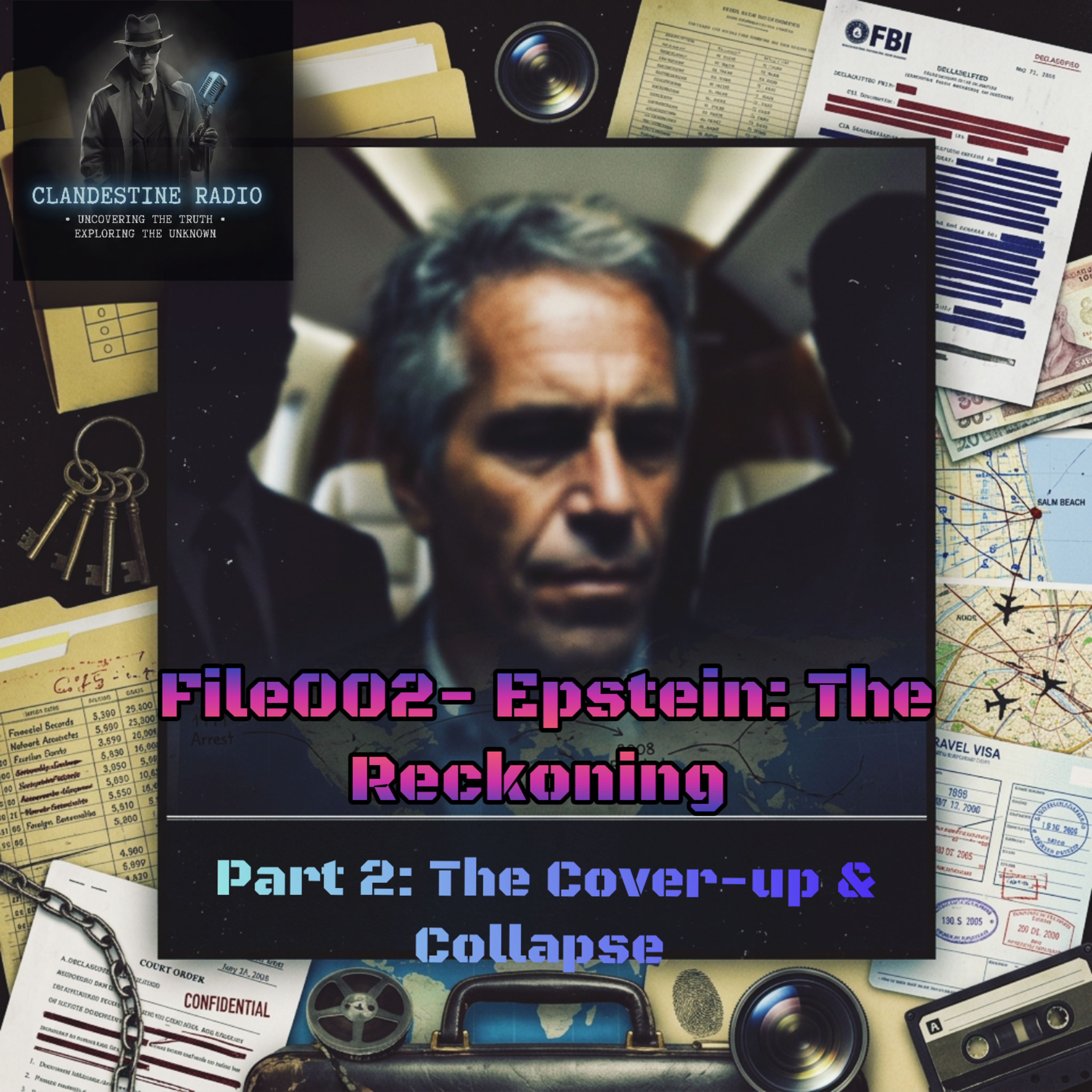 S4 File:002-Epstein- The Reckoning Part 2: The Cover-up & Collapse  episode artwork
