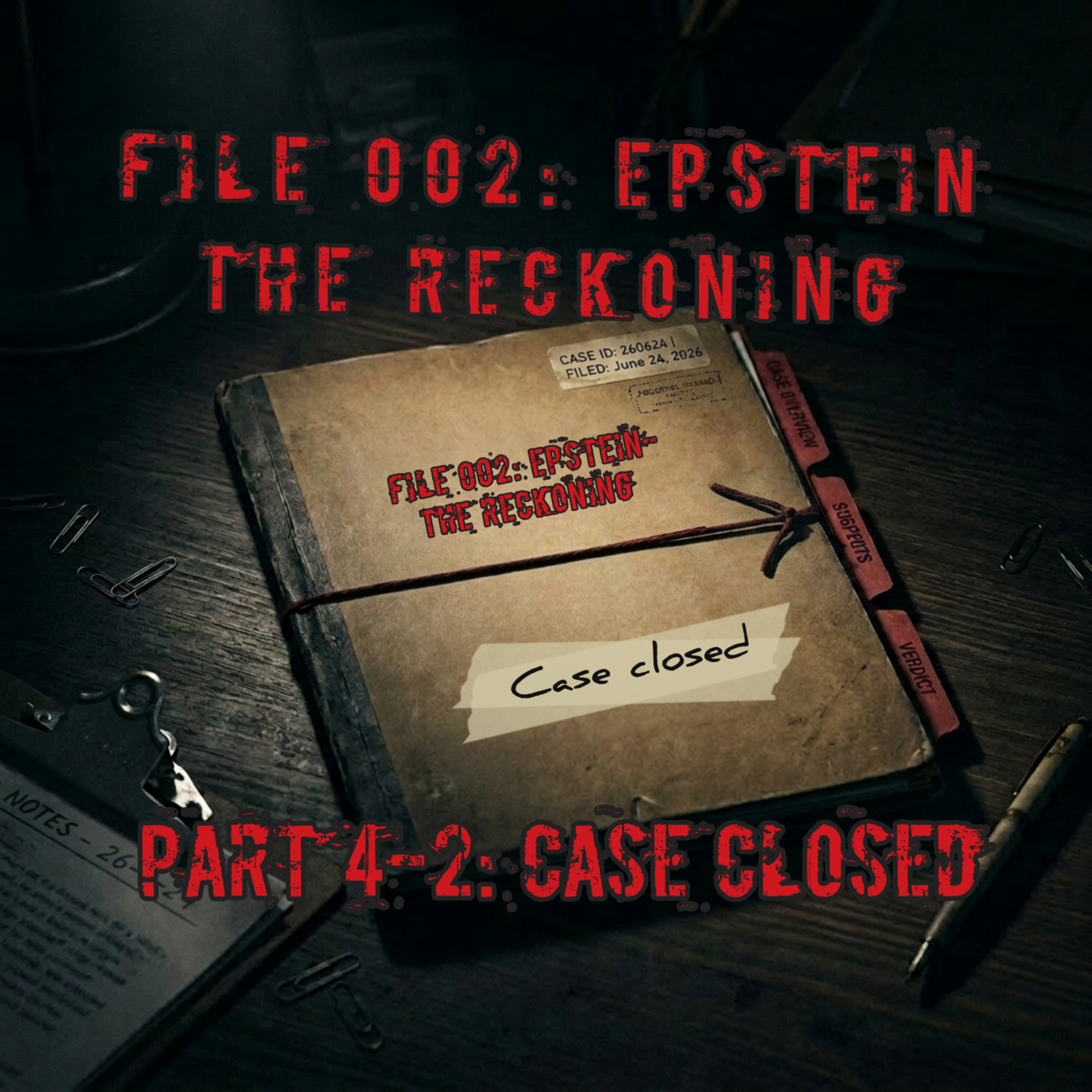 File002: Epstein- The Reckoning Part 4-2 Case Closed  episode artwork