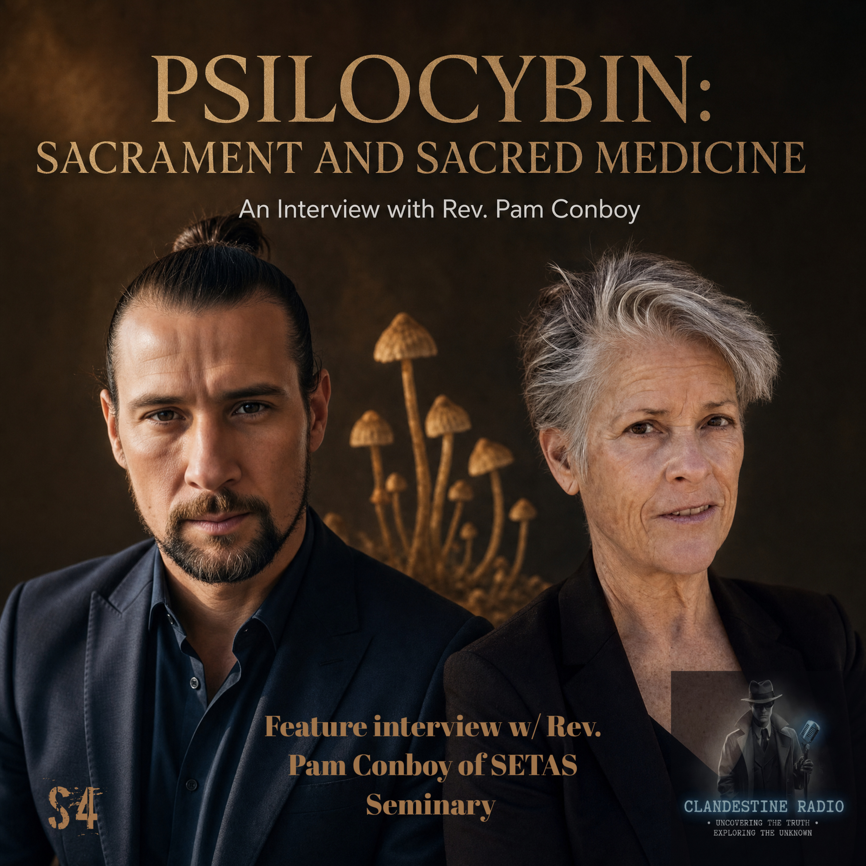 Psilocybin: Sacrament & Sacred Medicine - My interview with Rev. Pam Conboy episode artwork