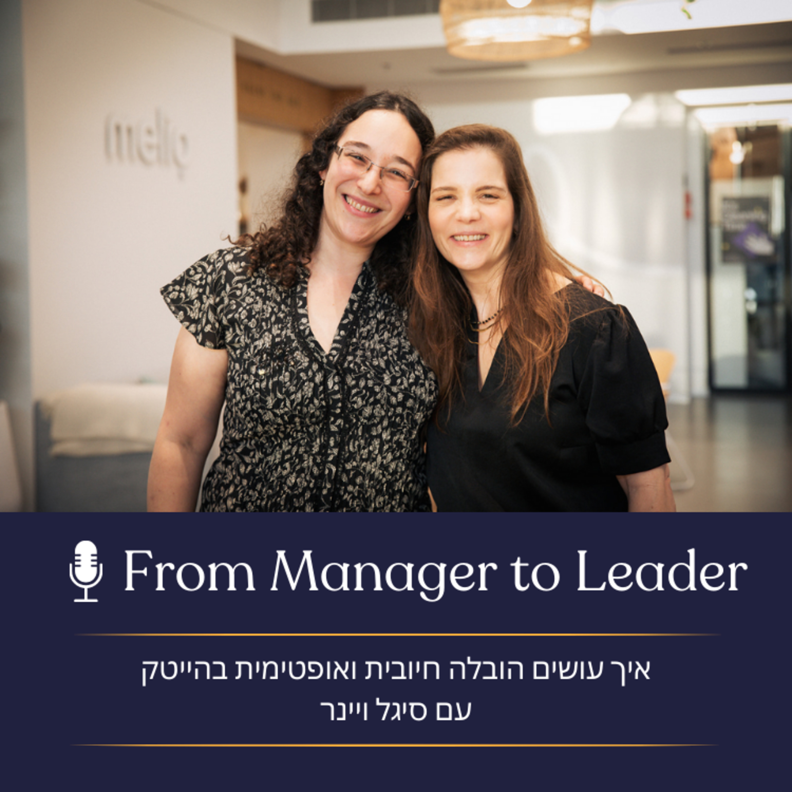 פרק 31 - איך עושים הובלה חיובית ואופטימית בהייטק עם סיגל ויינר episode artwork