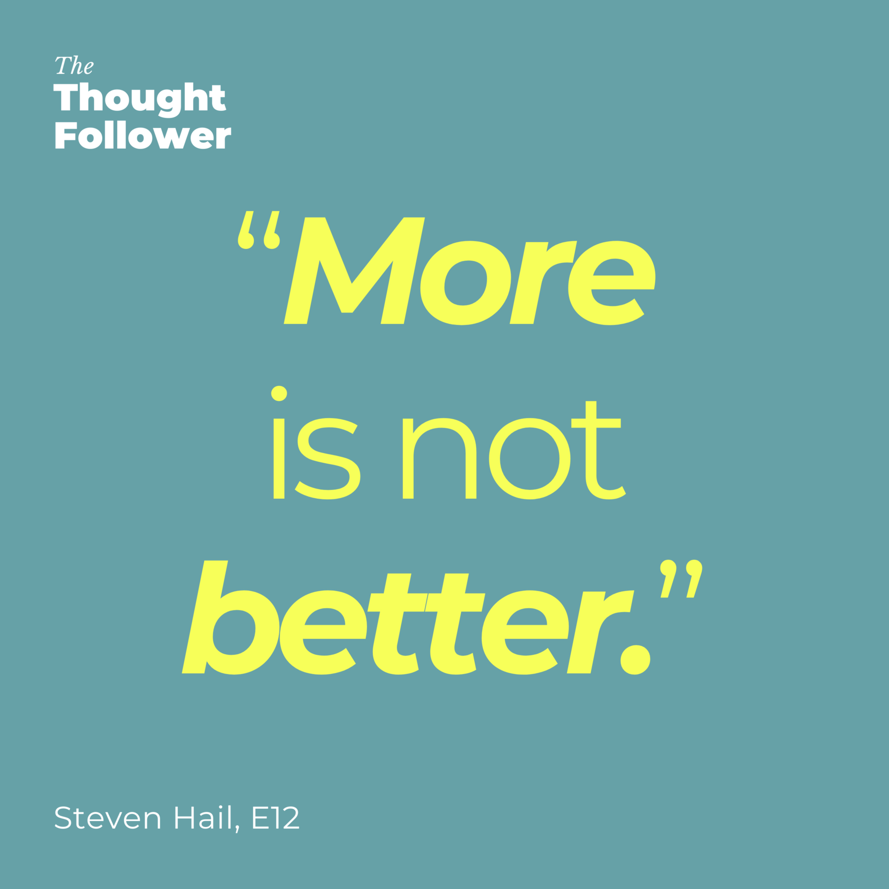 The Thought Follower