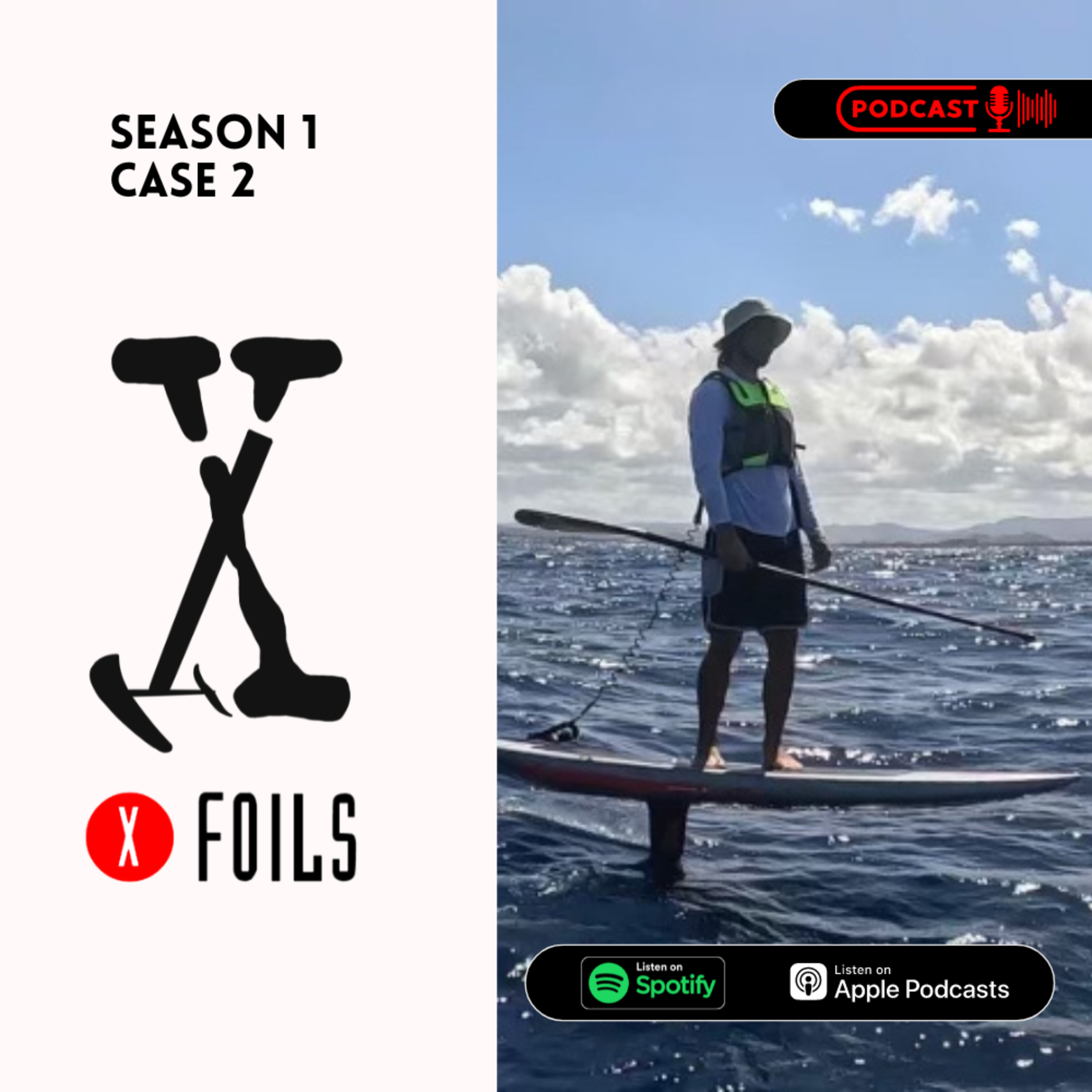 X-Foils Case #2 Gio clocks over 800 miles on a DownWind Foil