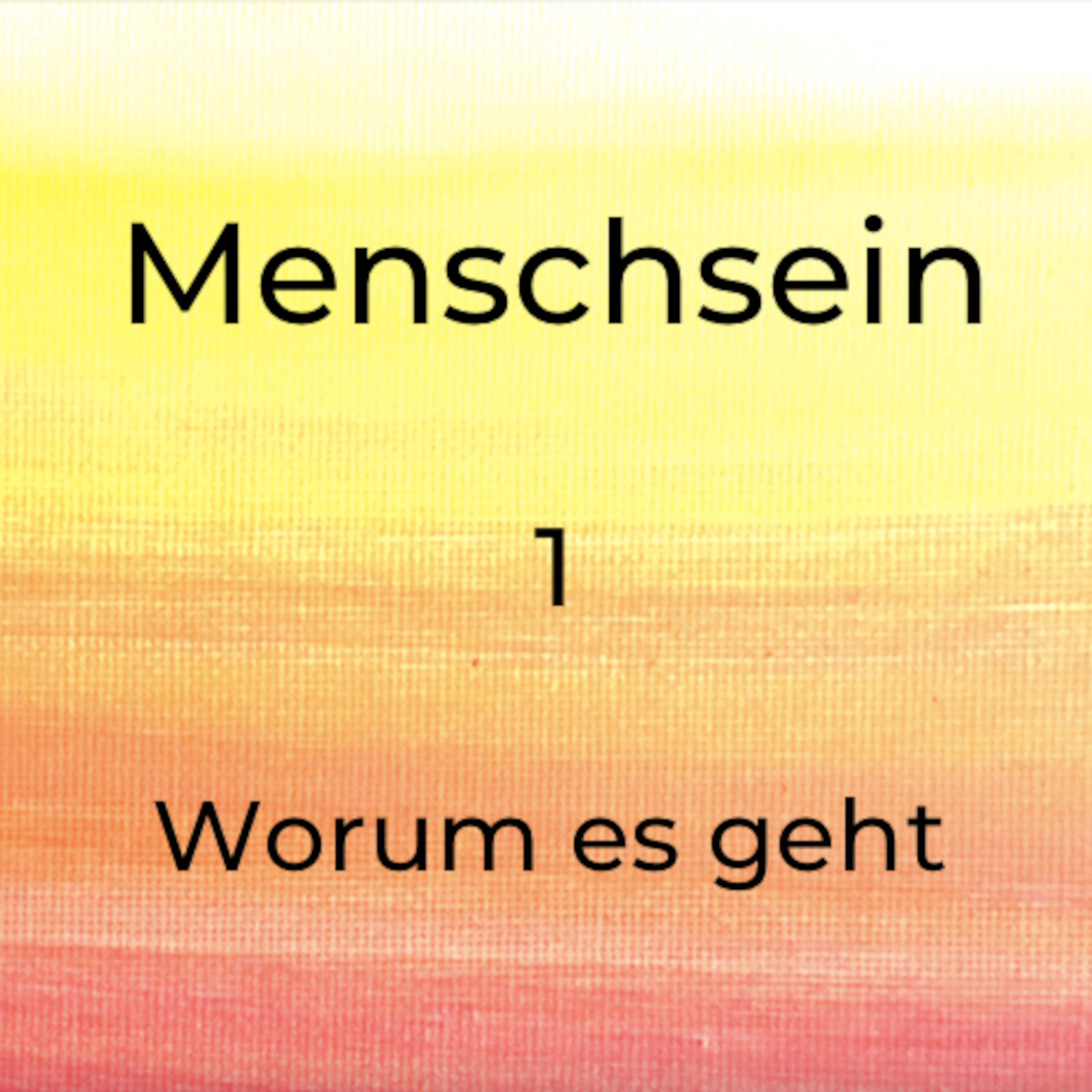 Menschsein