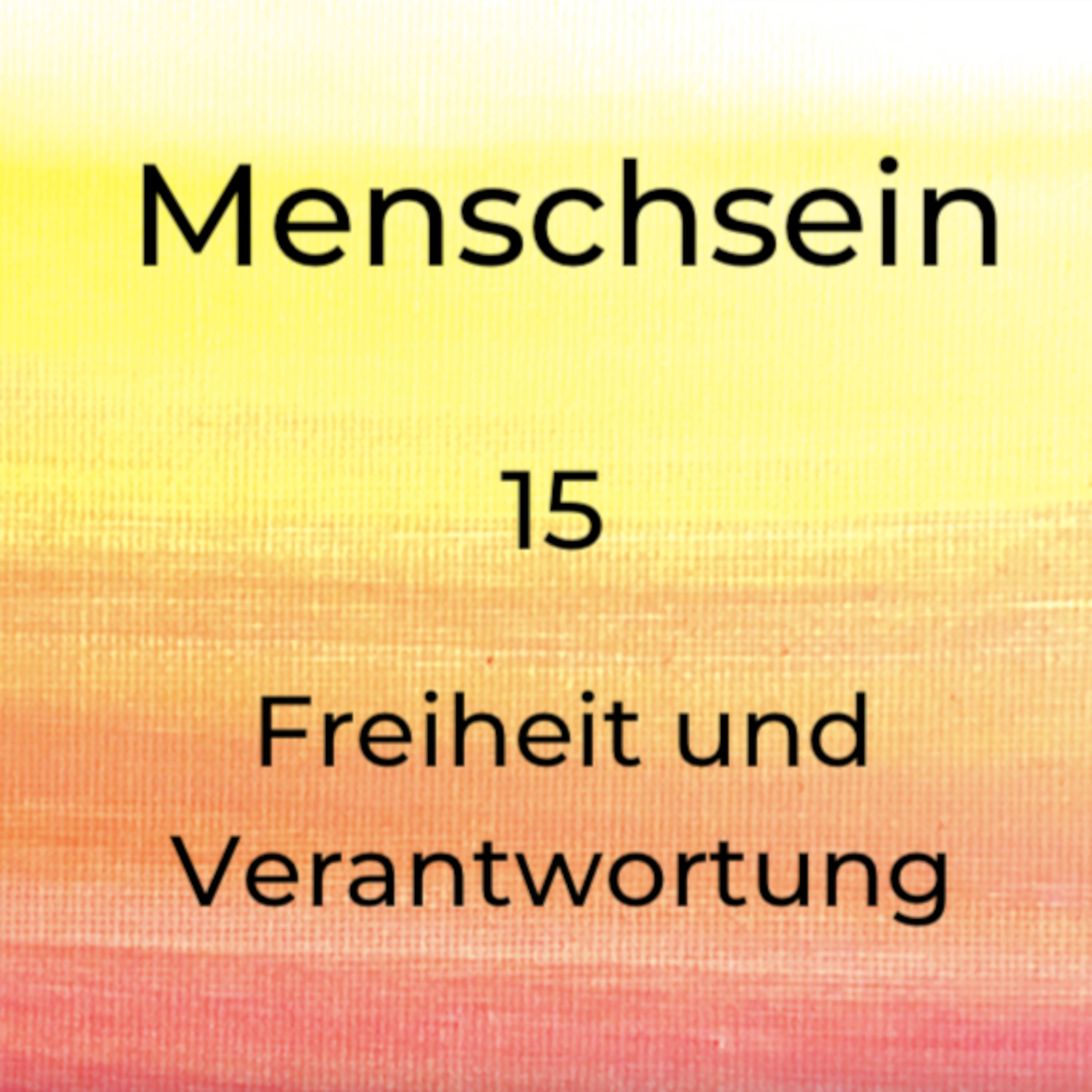 Menschsein