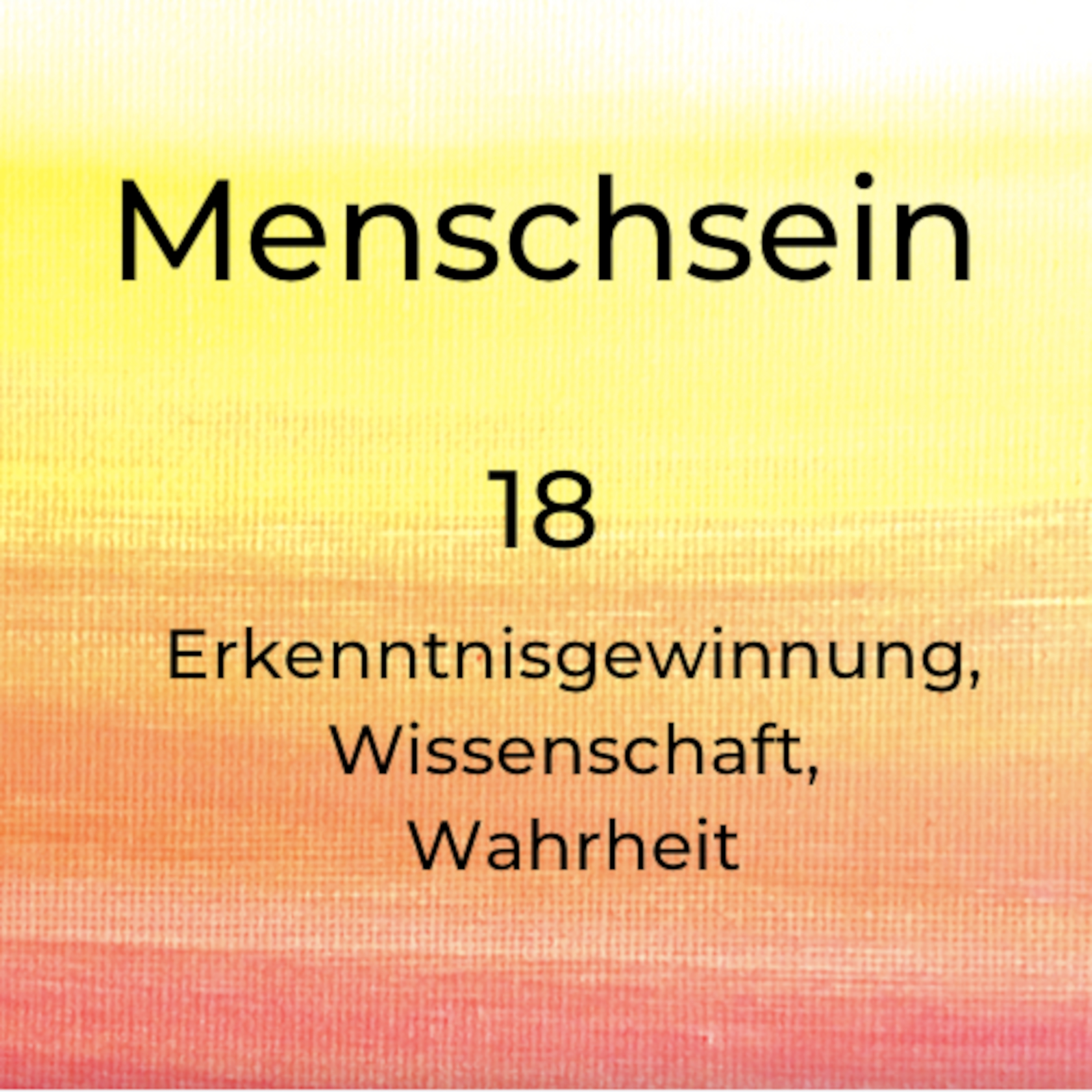 Menschsein
