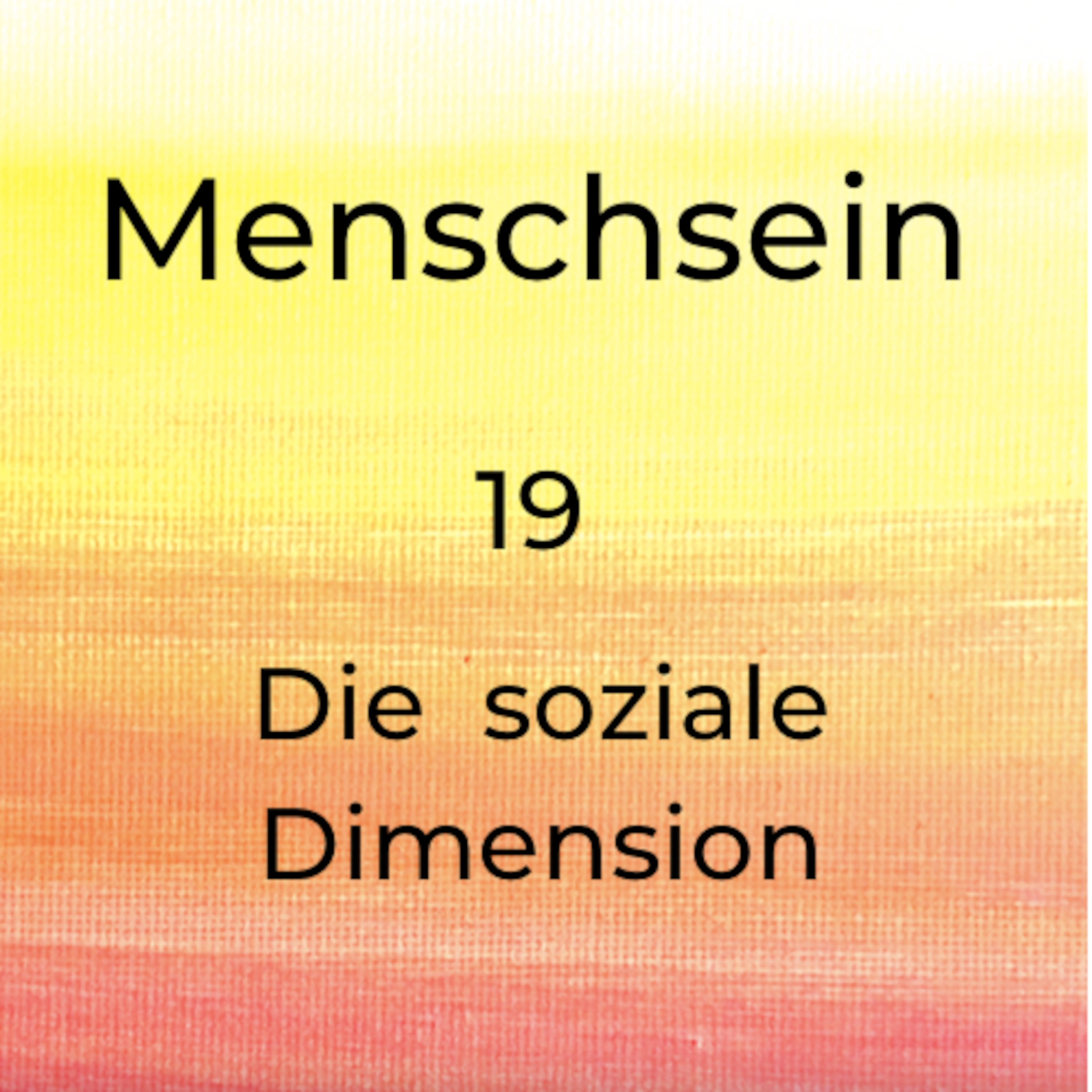 Menschsein