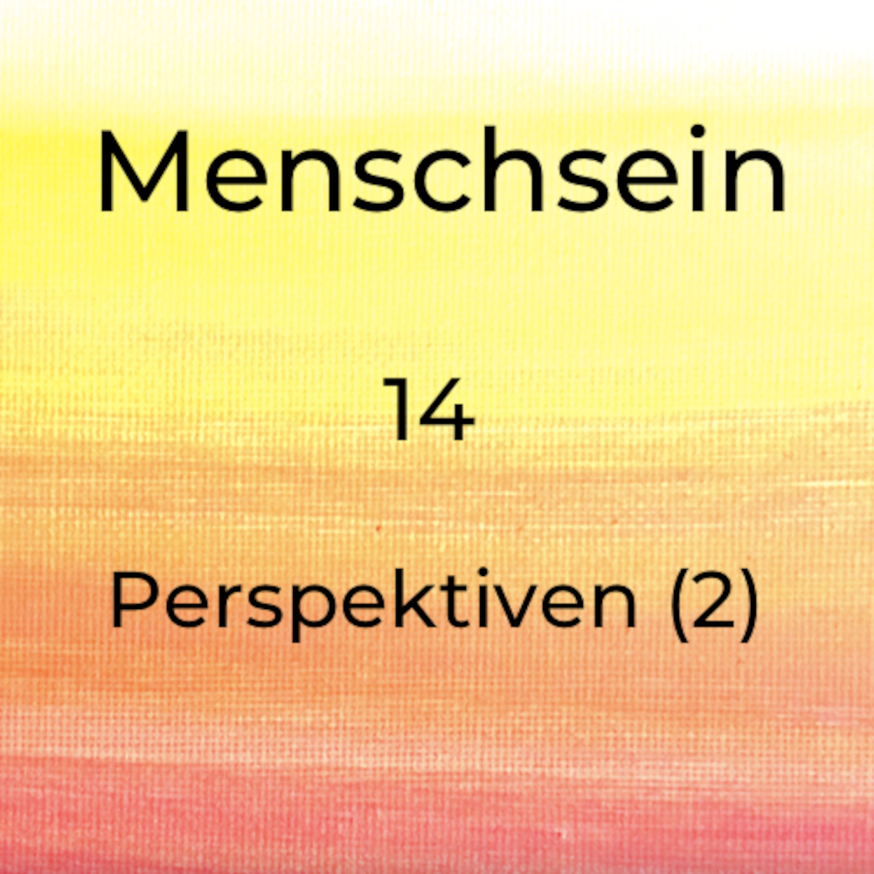 Menschsein