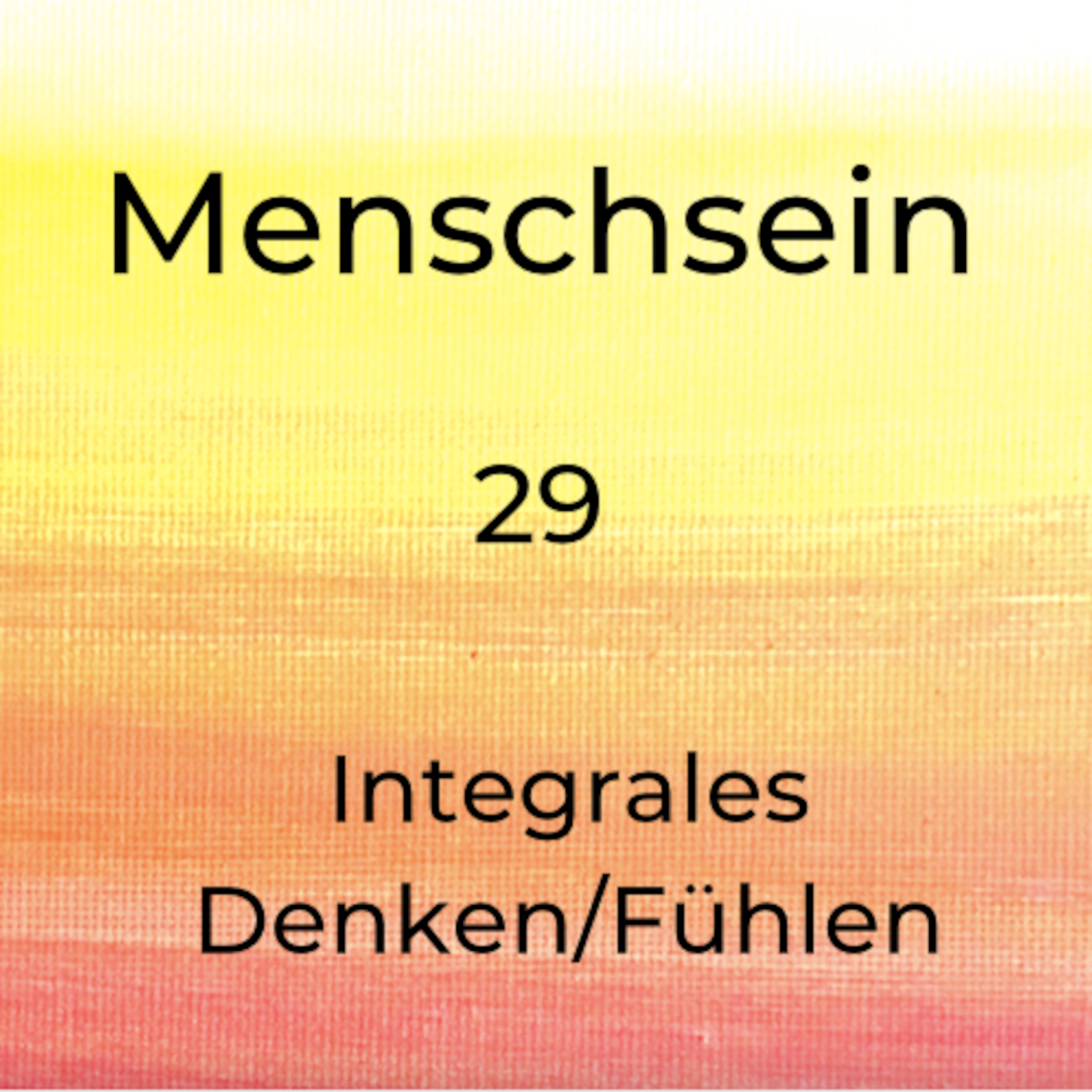 Menschsein