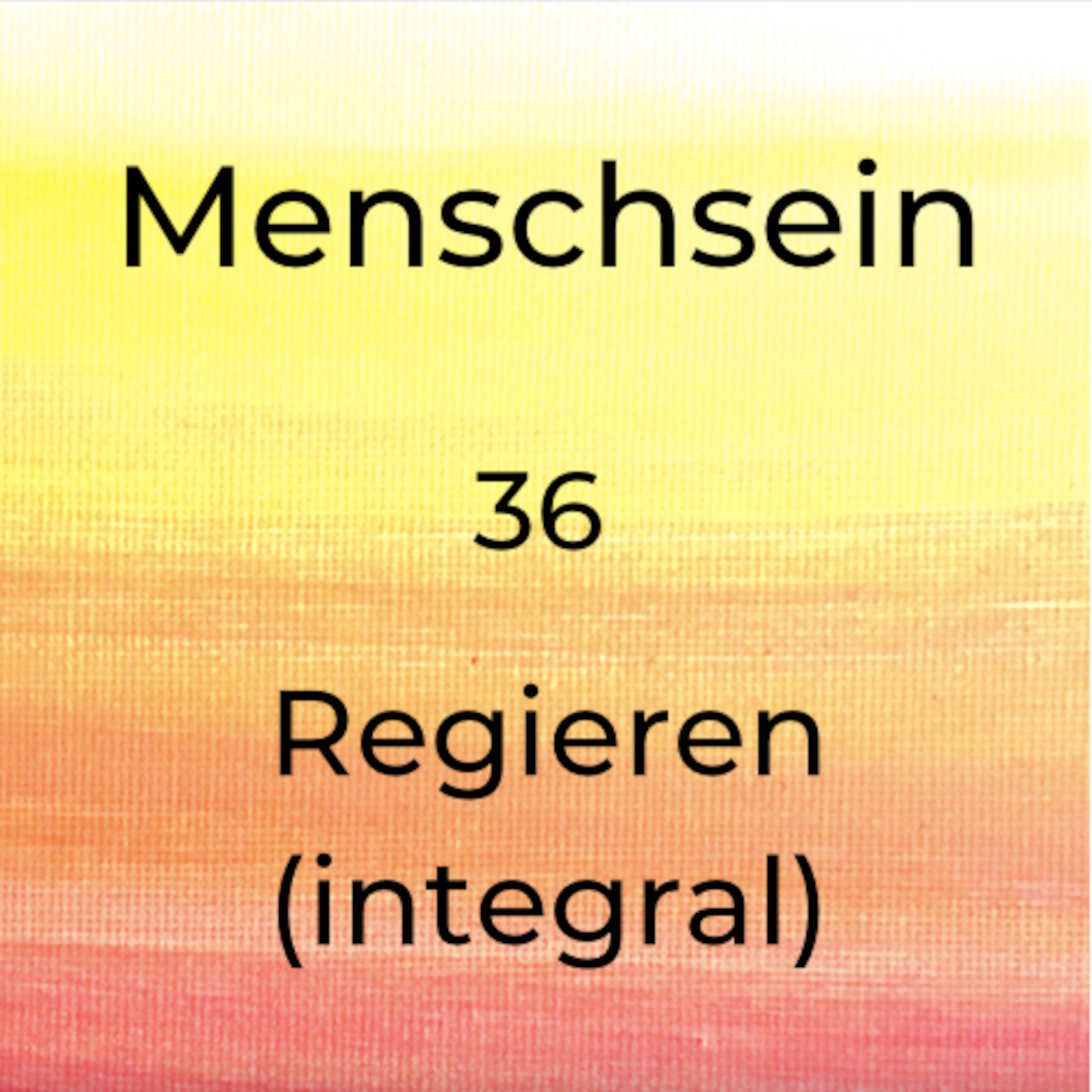 Menschsein