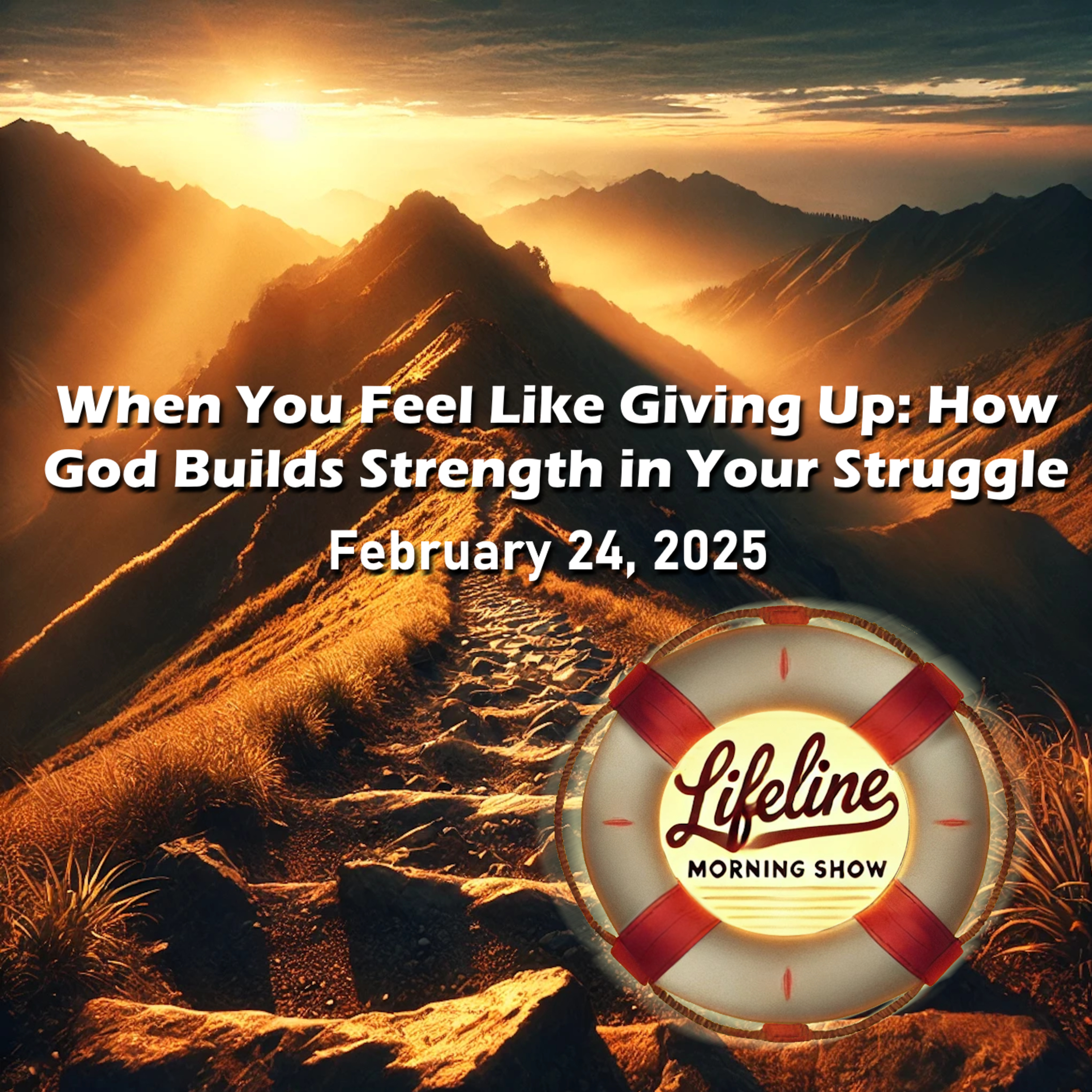 When You Feel Like Giving Up: How God Builds Strength in Your Struggle episode artwork