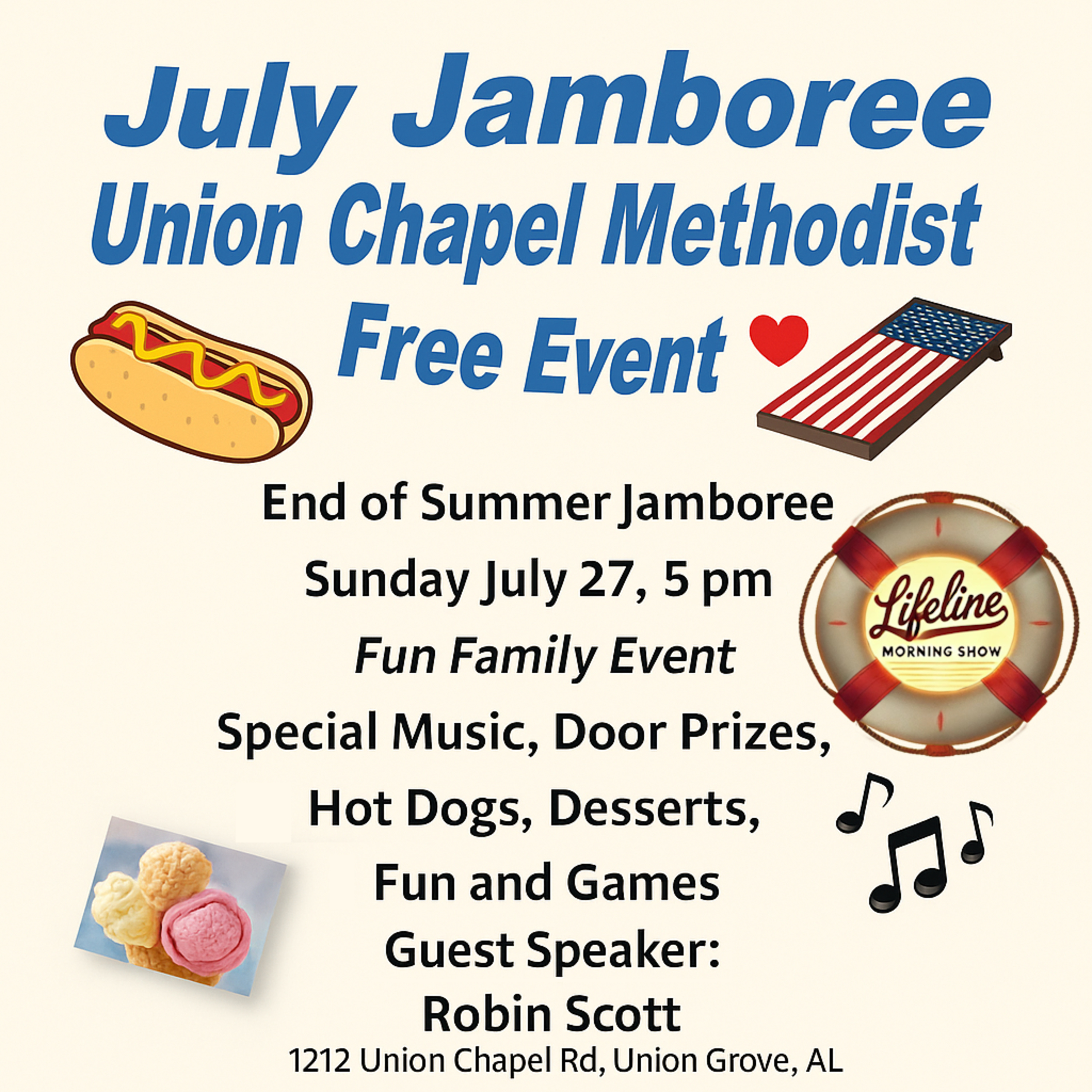 July Jamboree: A Celebration of Faith, Family, and Community in Union Grove episode artwork