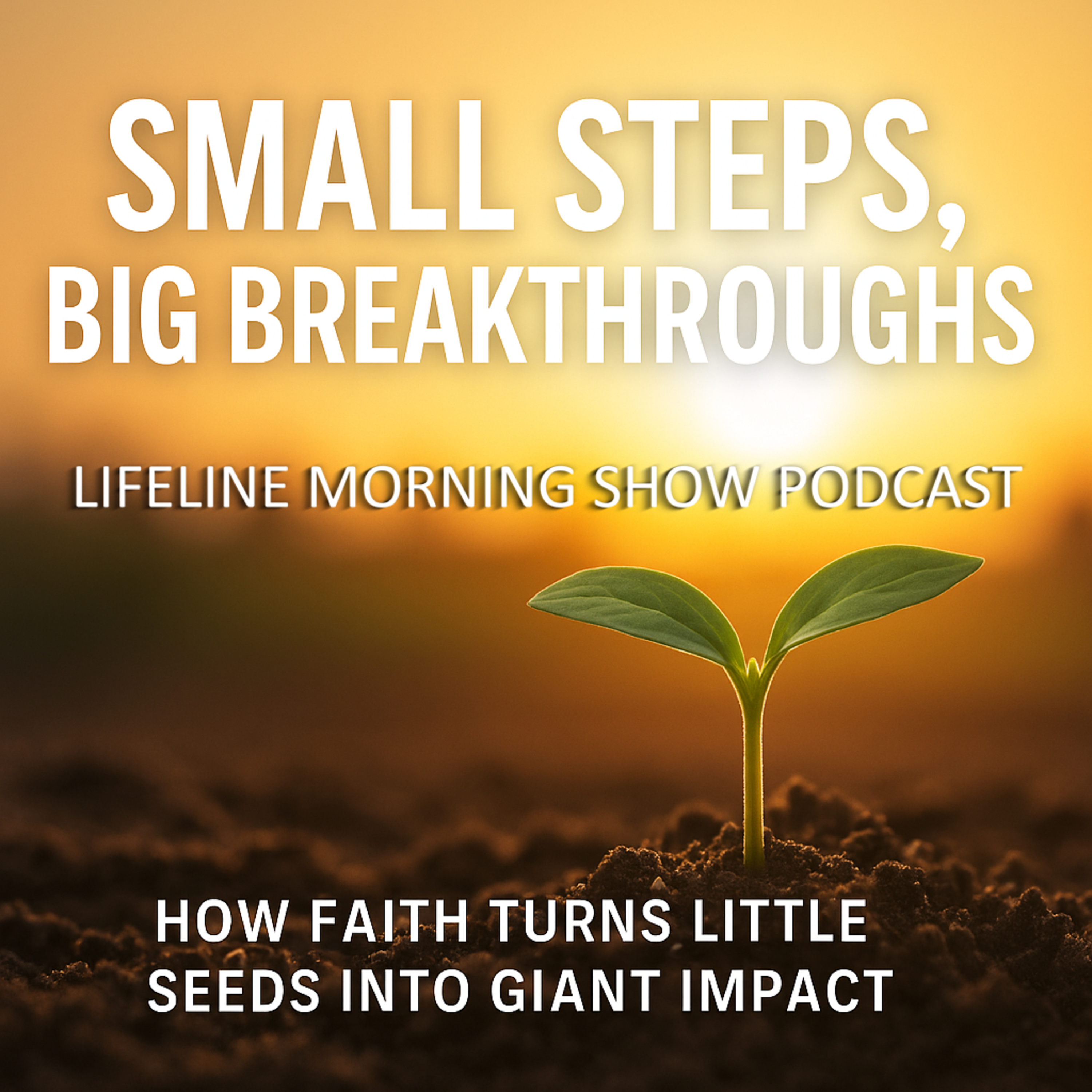 Small Steps, Big Breakthroughs: How Faith Turns Little Seeds Into Giant Impact episode artwork