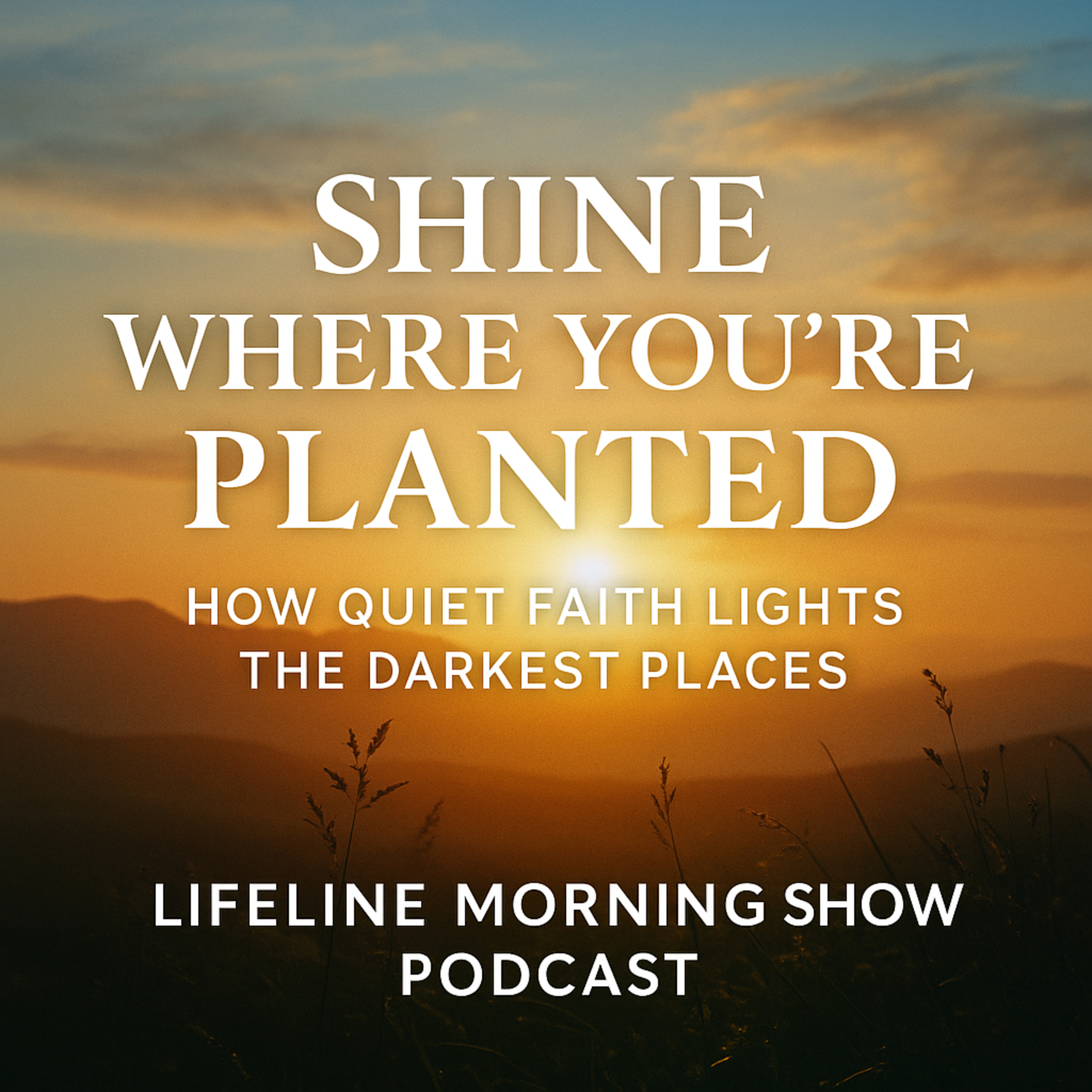 Shine Where You’re Planted: How Quiet Faith Lights the Darkest Places episode artwork