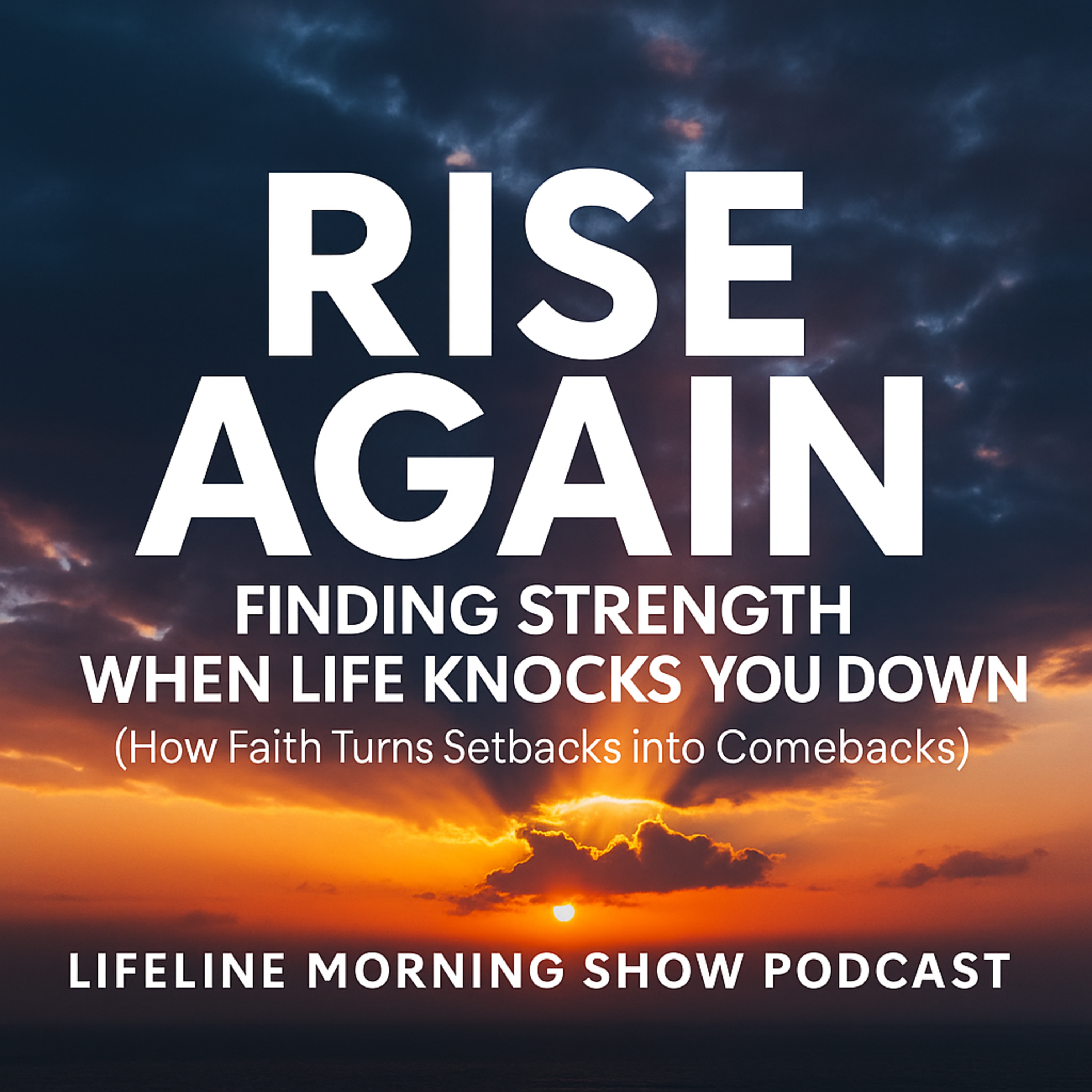 Rise Again: Finding Strength When Life Knocks You Down (How Faith Turns Setbacks into Comebacks) episode artwork