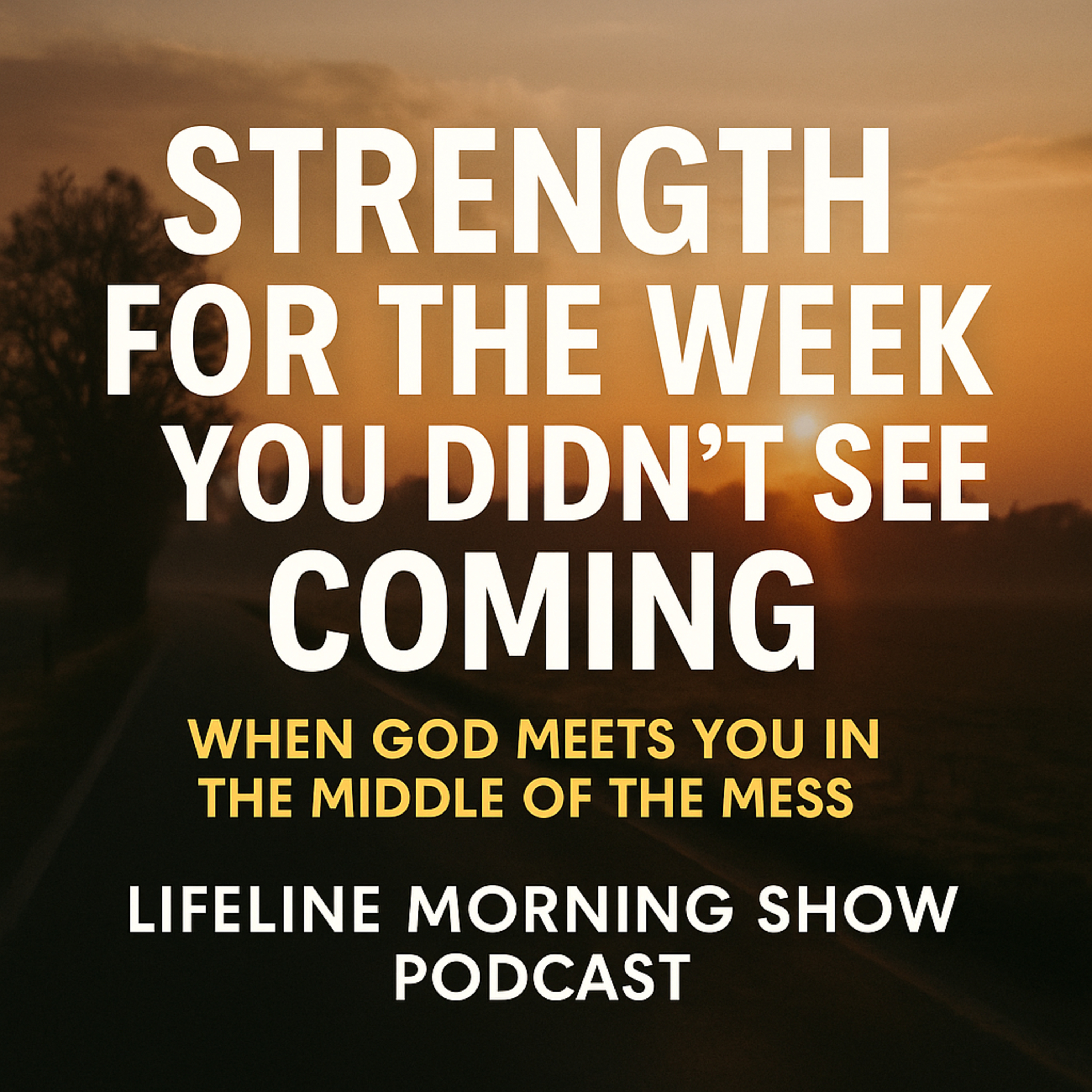 Strength for the Week You Didn’t See Coming: When God Meets You in the Middle of the Mess episode artwork