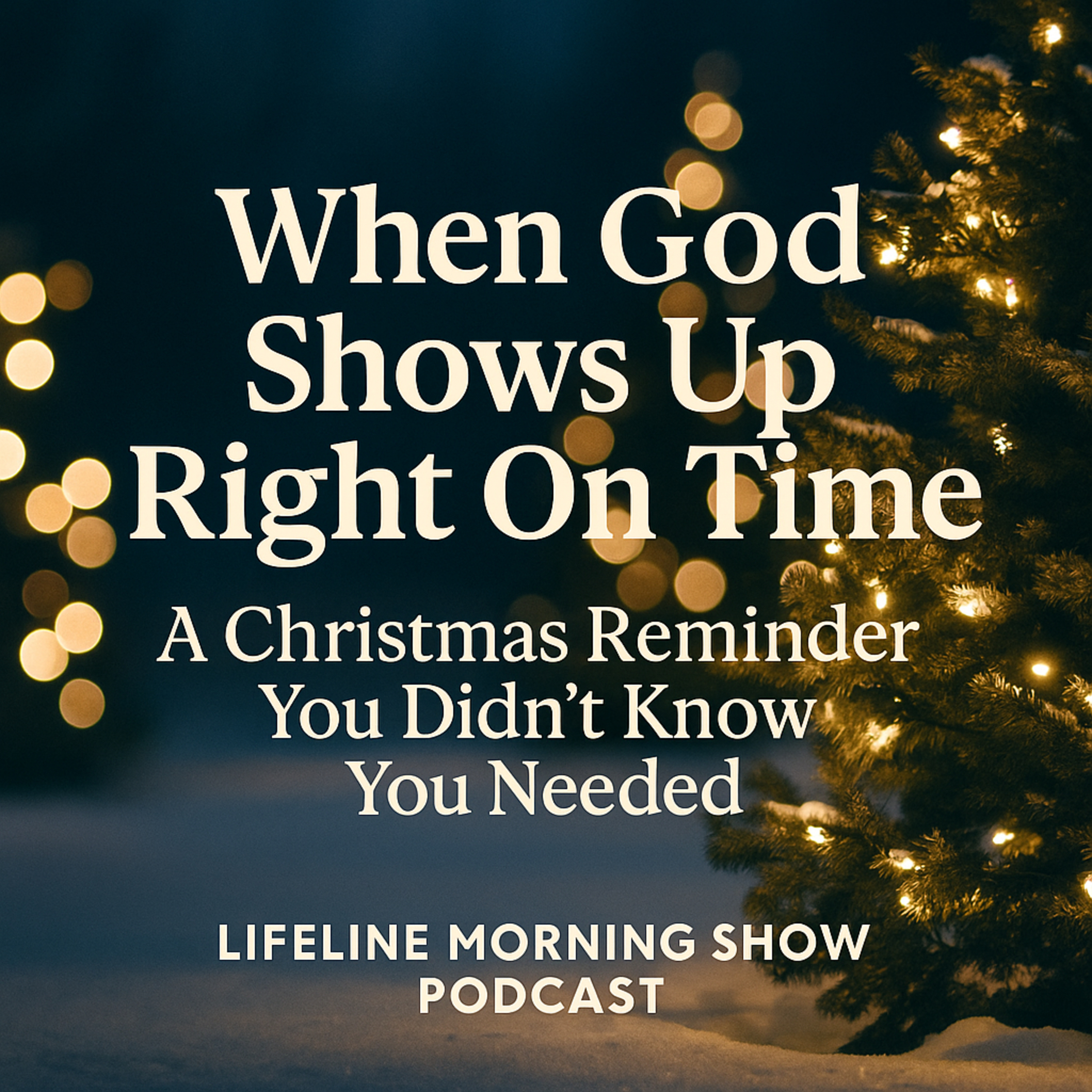 When God Shows Up Right On Time: A Christmas Reminder You Didn’t Know You Needed episode artwork