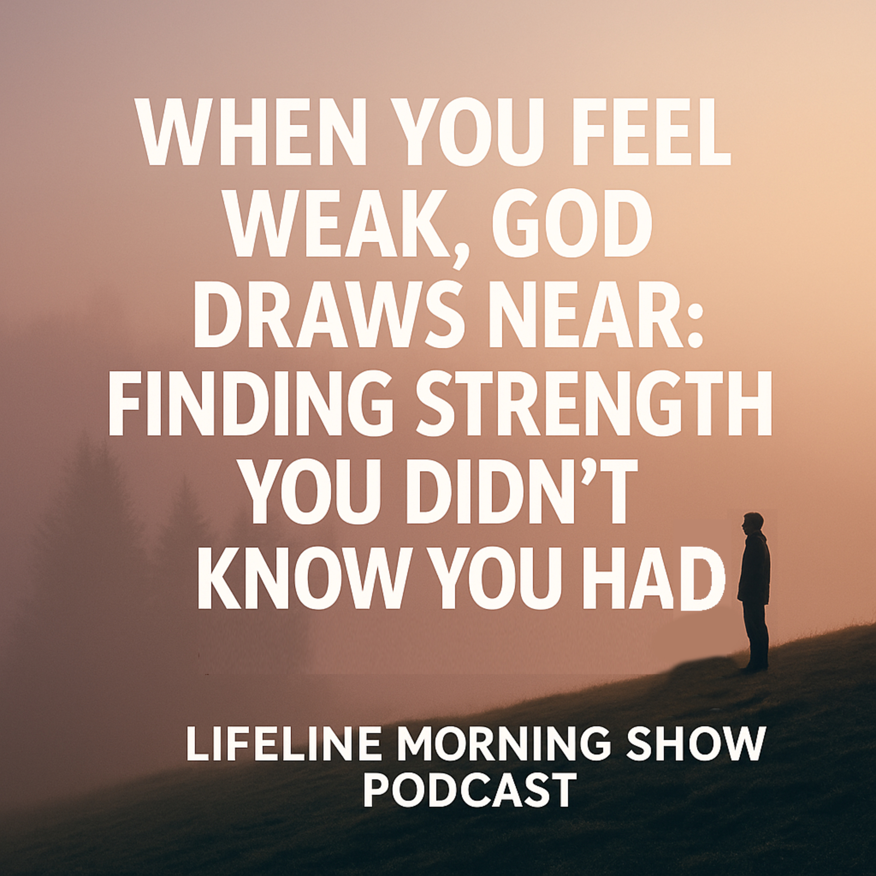 When You Feel Weak, God Draws Near: Finding Strength You Didn’t Know You Had episode artwork