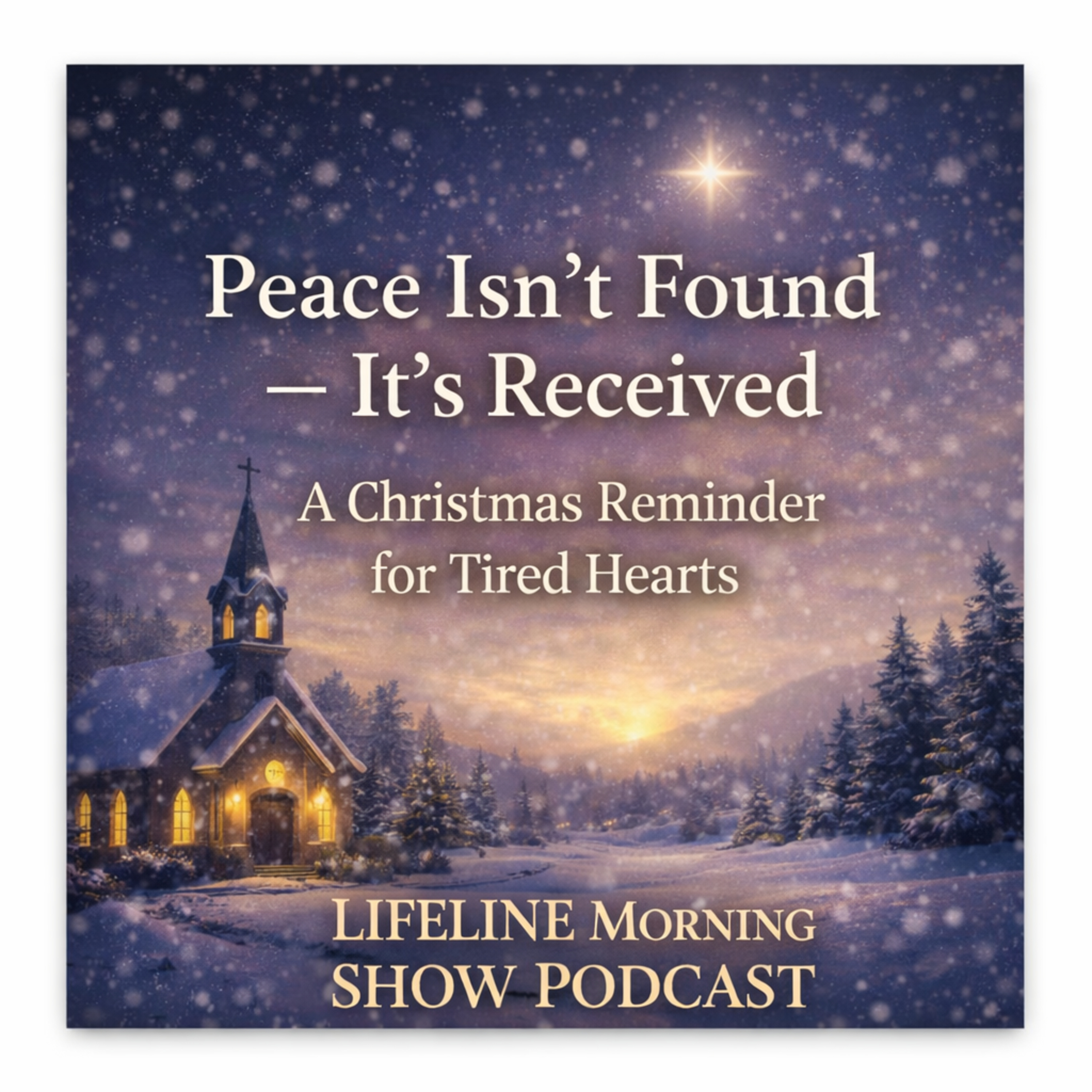 Peace Isn’t Found - It’s Received | A Christmas Reminder for Tired Hearts episode artwork