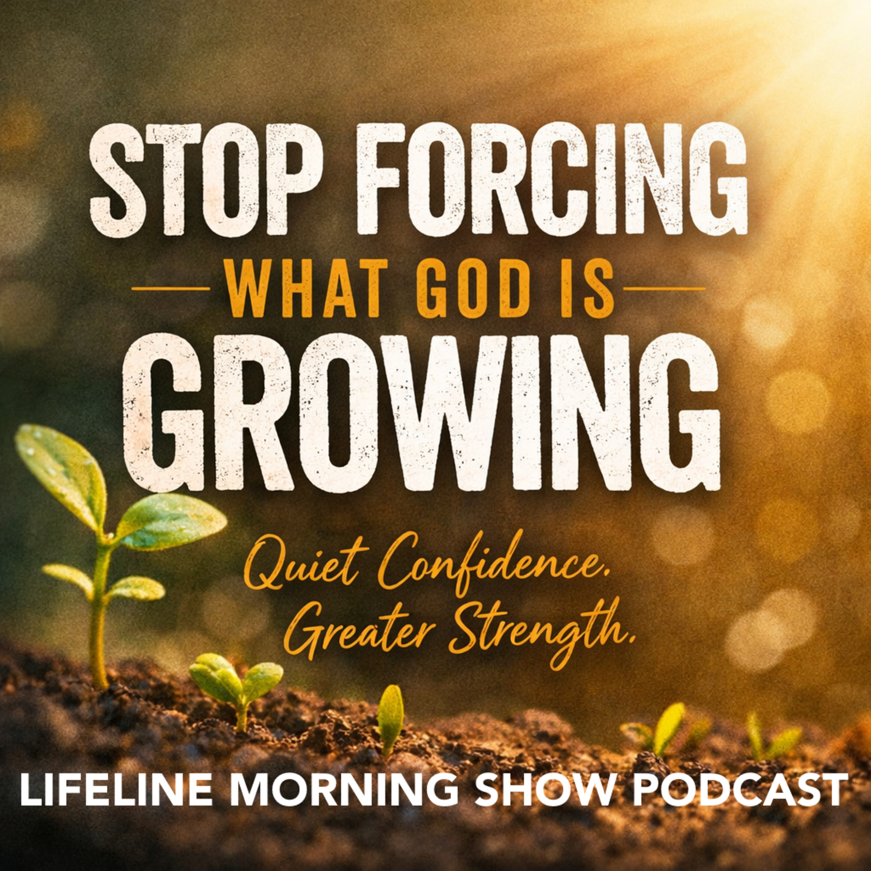 Stop Forcing What God Is Growing: Quiet Confidence Is Your Strength episode artwork